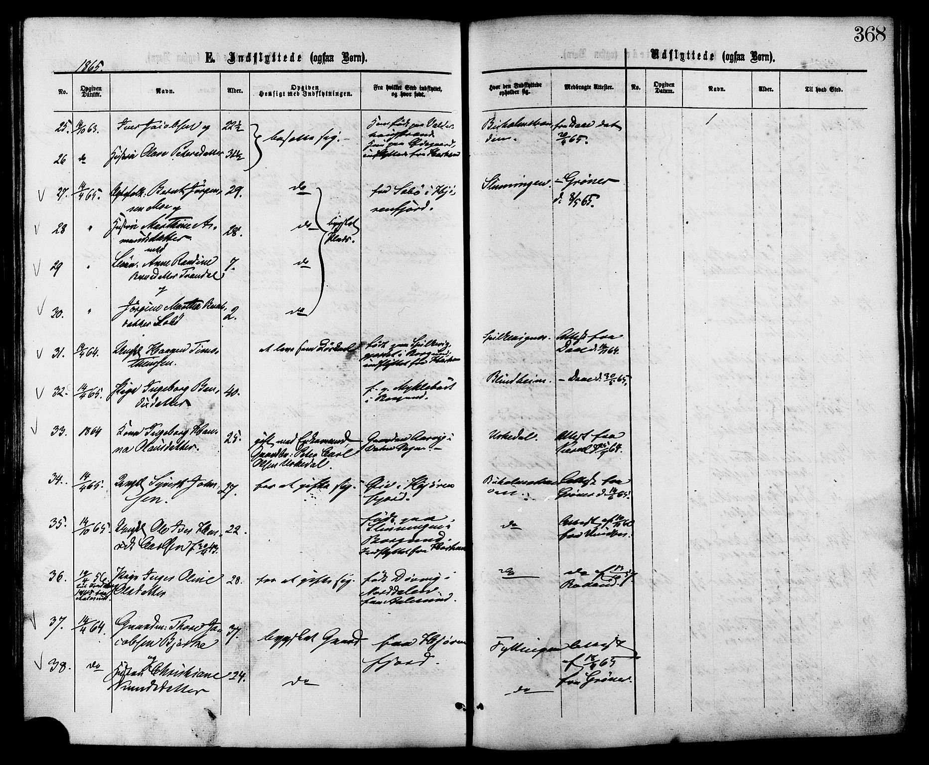 Ministerialprotokoller, klokkerbøker og fødselsregistre - Møre og Romsdal, AV/SAT-A-1454/528/L0399: Parish register (official) no. 528A10, 1864-1879, p. 368