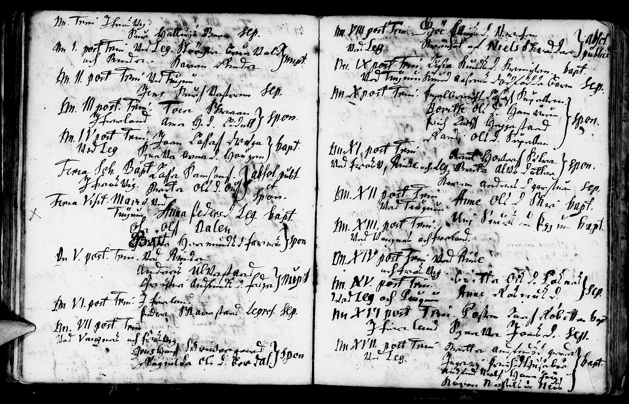 Leikanger sokneprestembete, AV/SAB-A-81001/H/Haa/Haaa/L0001: Parish register (official) no. A 1, 1690-1734, p. 91