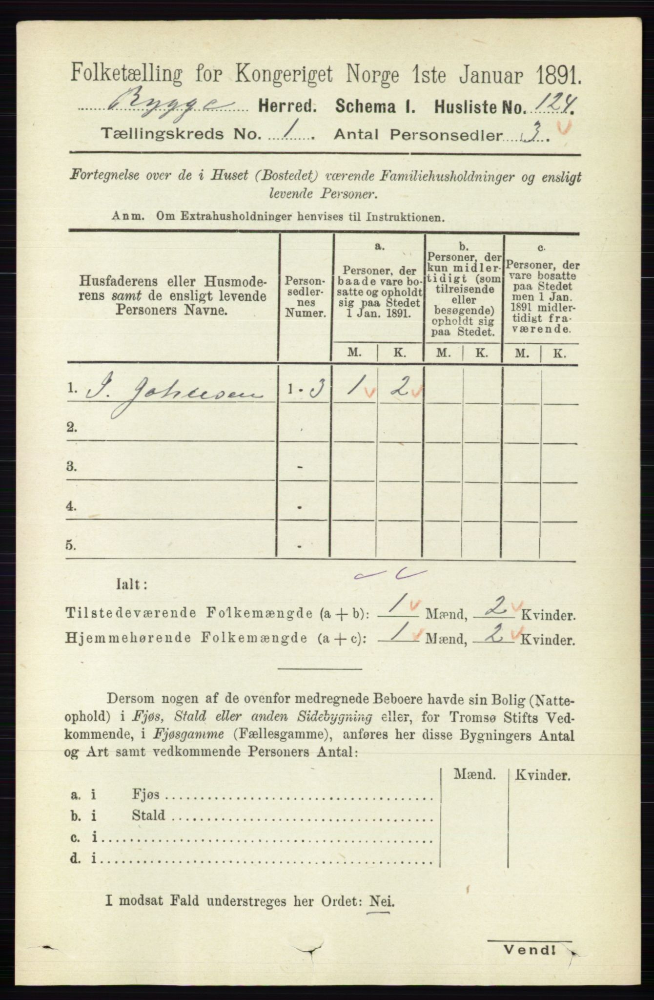 RA, 1891 census for 0136 Rygge, 1891, p. 152