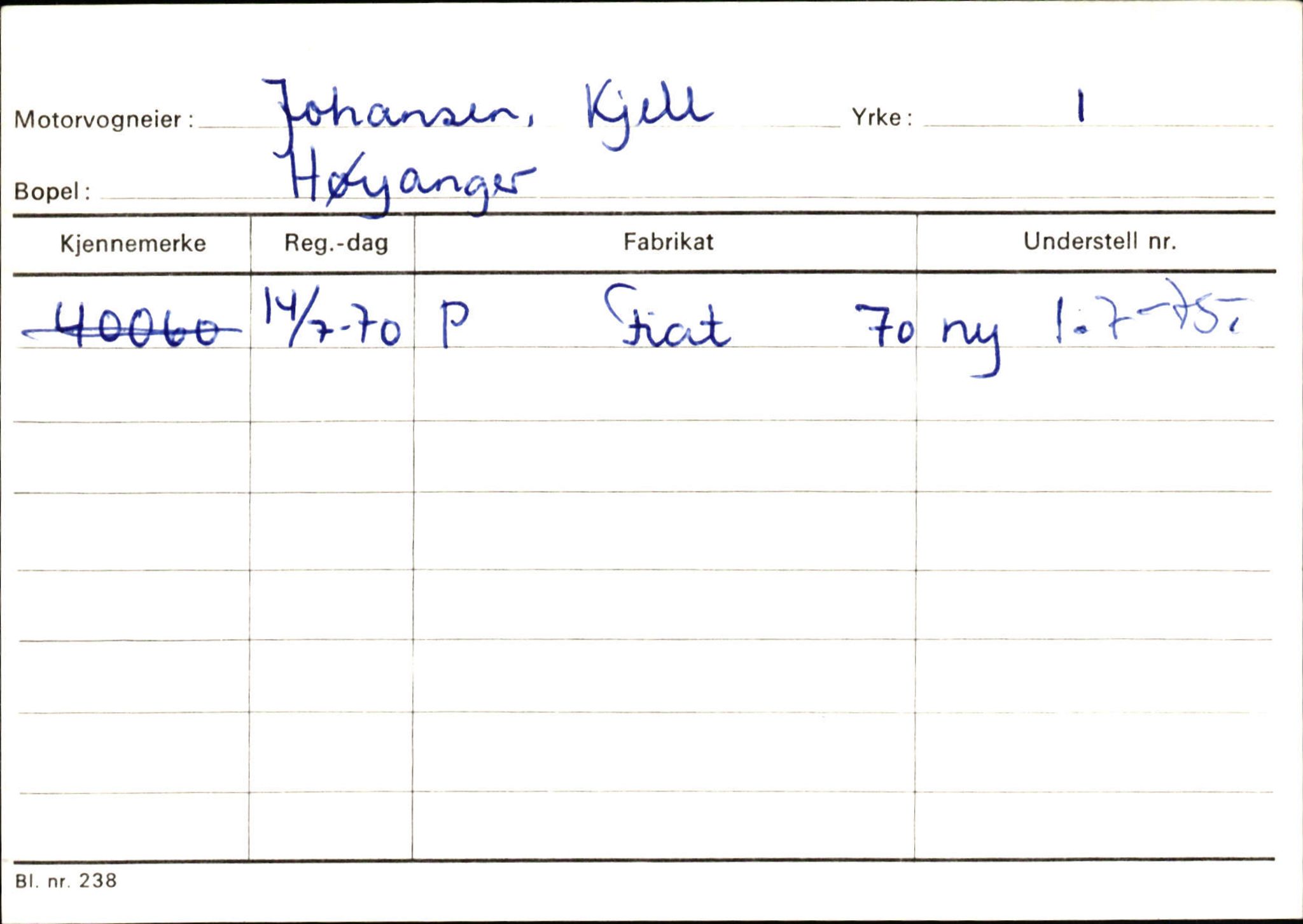 Statens vegvesen, Sogn og Fjordane vegkontor, AV/SAB-A-5301/4/F/L0130: Eigarregister Eid T-Å. Høyanger A-O, 1945-1975, p. 1682