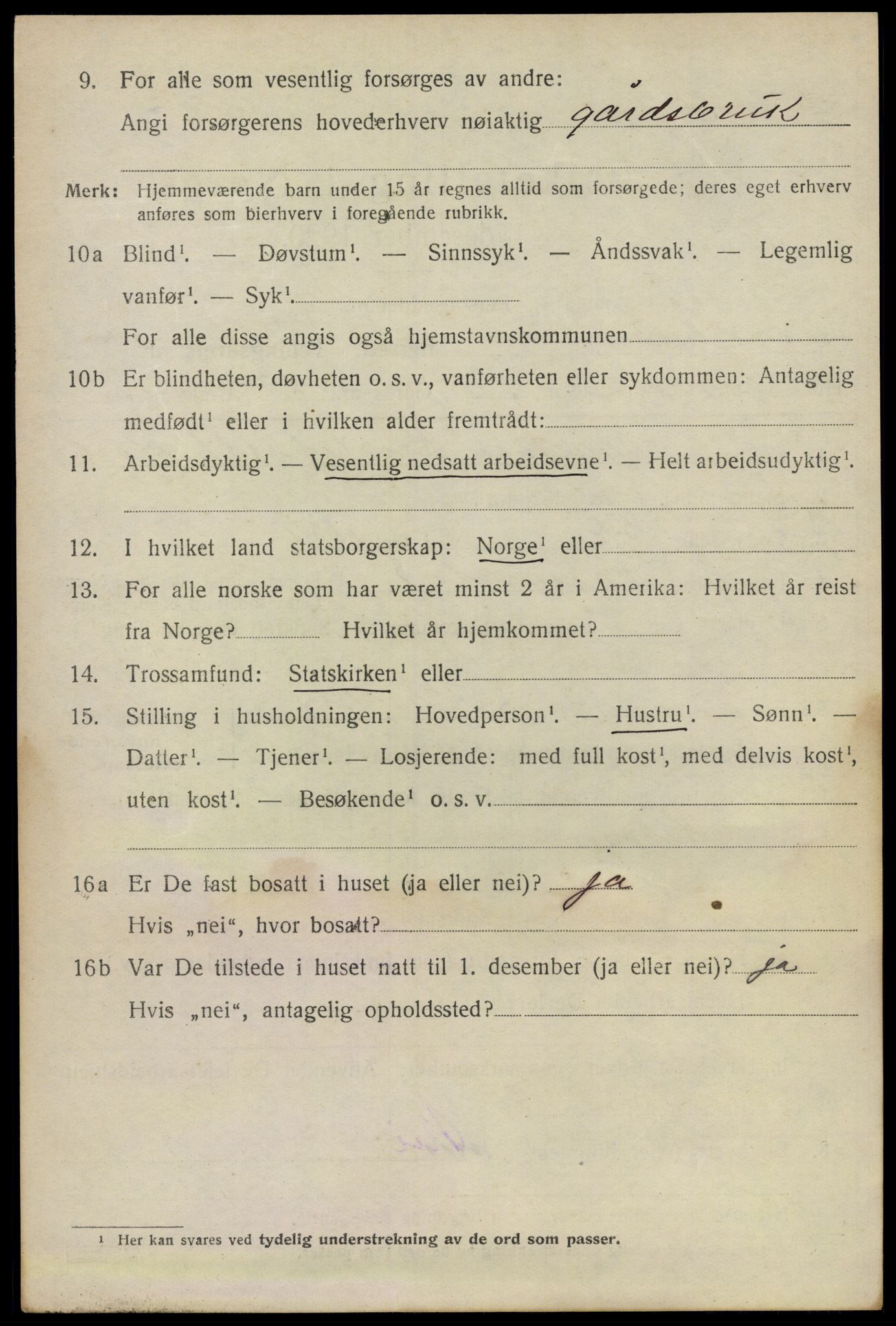 SAO, 1920 census for Nannestad, 1920, p. 6030