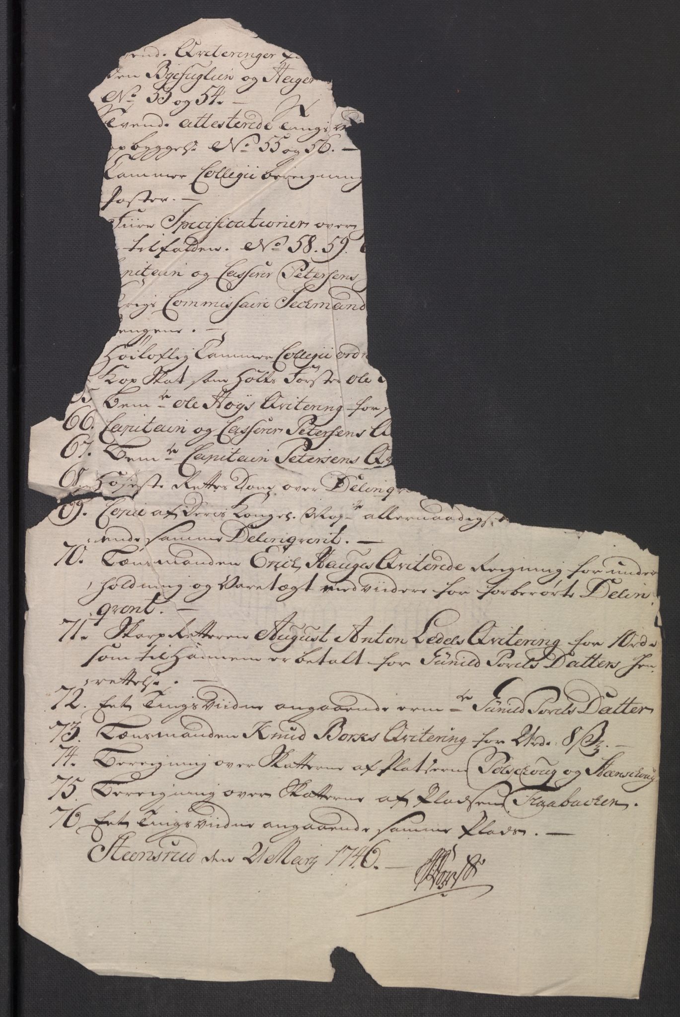 Rentekammeret inntil 1814, Reviderte regnskaper, Fogderegnskap, AV/RA-EA-4092/R18/L1345: Fogderegnskap Hadeland, Toten og Valdres, 1745-1746, p. 28