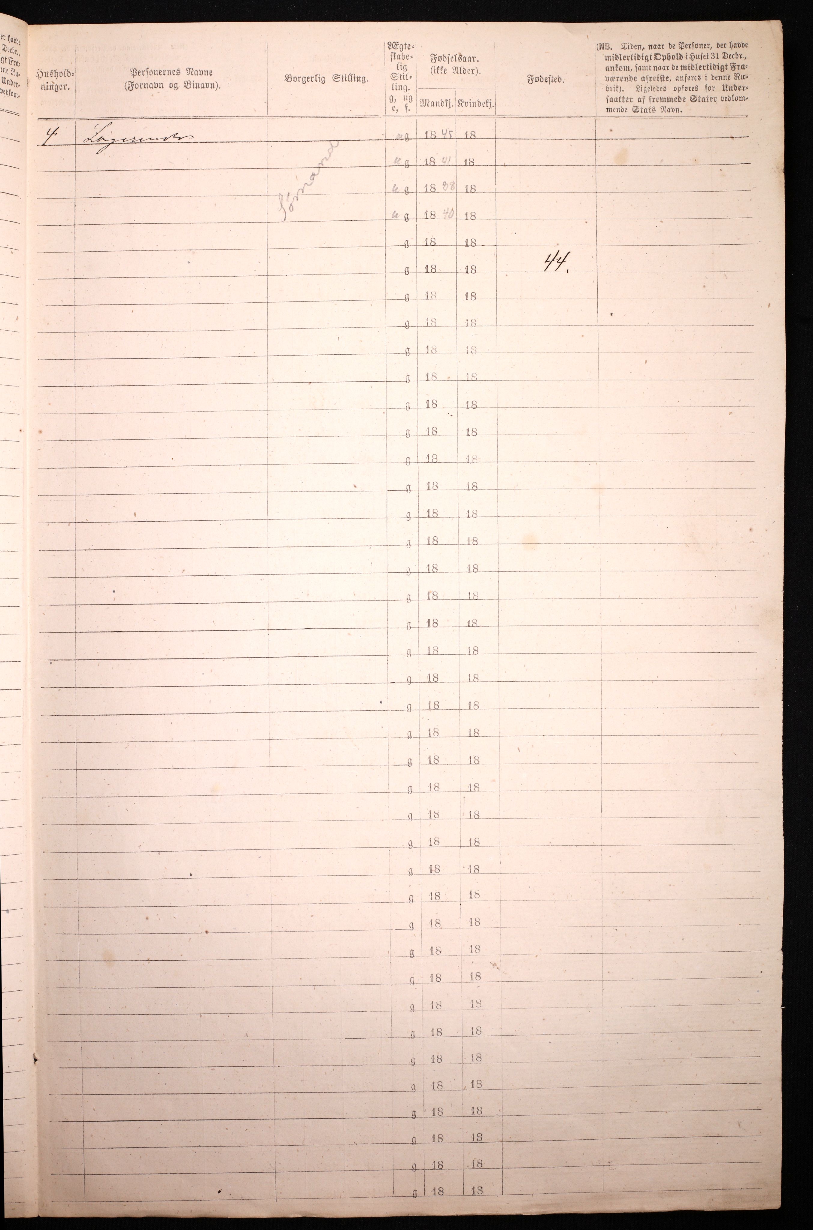 RA, 1870 census for 0301 Kristiania, 1870, p. 3097