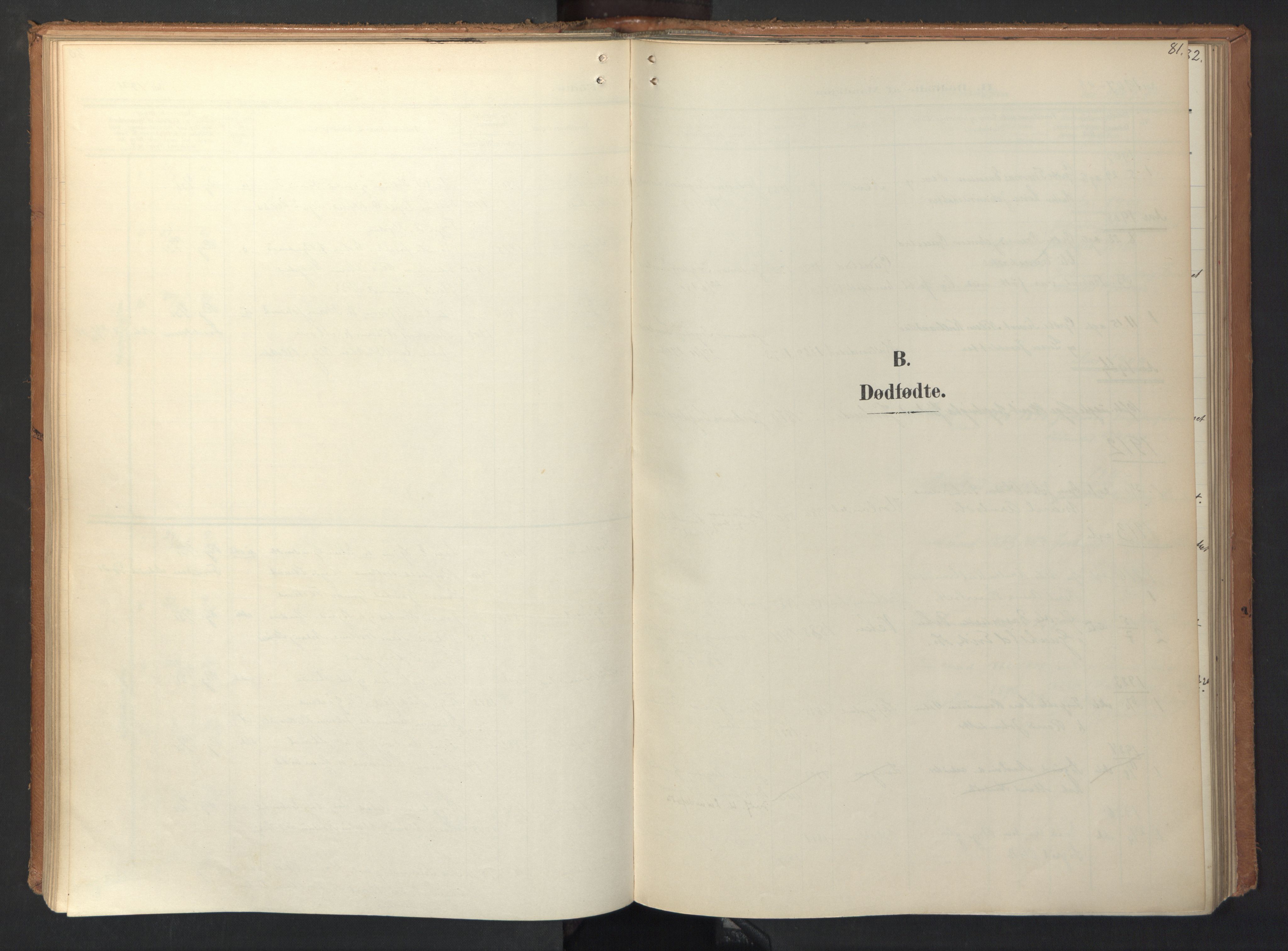 Ministerialprotokoller, klokkerbøker og fødselsregistre - Sør-Trøndelag, AV/SAT-A-1456/694/L1128: Parish register (official) no. 694A02, 1906-1931, p. 81