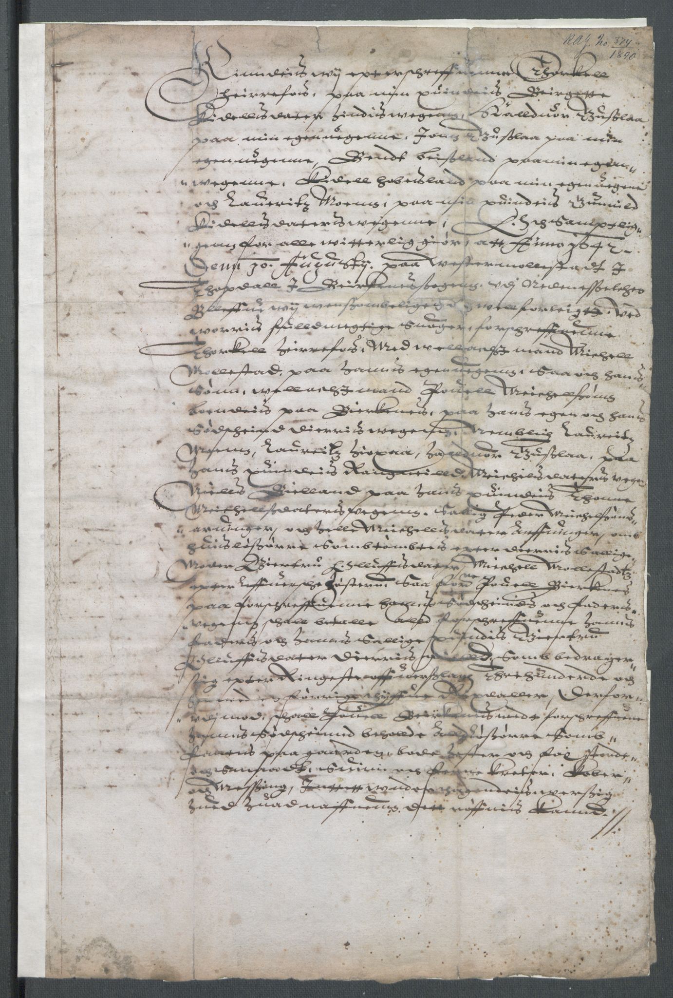 Riksarkivets diplomsamling, RA/EA-5965/F02/L0156: Dokumenter, 1642, p. 8