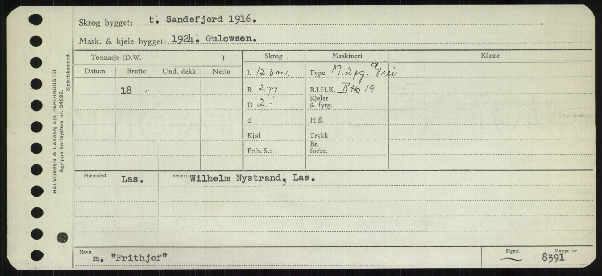 Sjøfartsdirektoratet med forløpere, Skipsmålingen, RA/S-1627/H/Ha/L0002/0001: Fartøy, Eik-Hill / Fartøy, Eik-F, p. 807