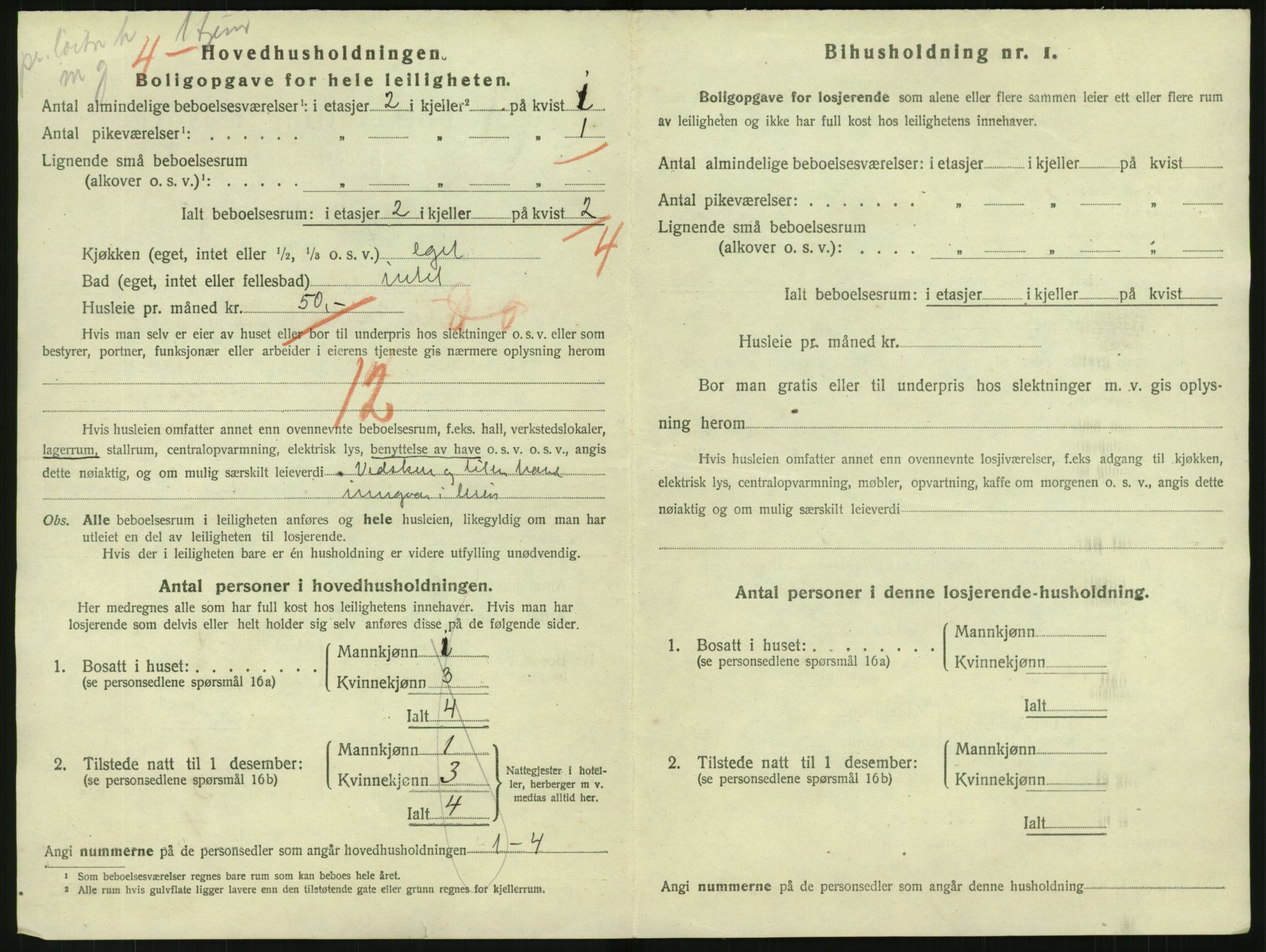 SAK, 1920 census for Kristiansand, 1920, p. 11116