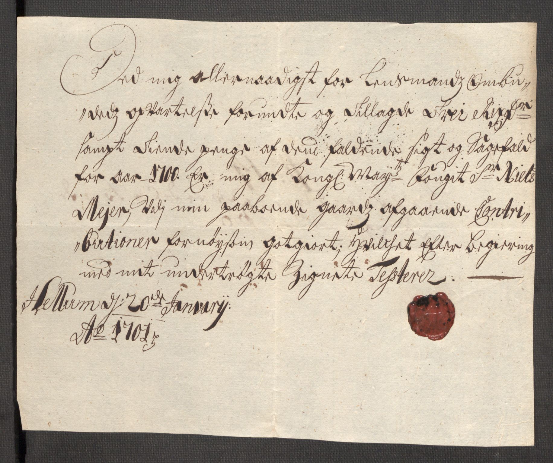 Rentekammeret inntil 1814, Reviderte regnskaper, Fogderegnskap, AV/RA-EA-4092/R62/L4192: Fogderegnskap Stjørdal og Verdal, 1700, p. 240