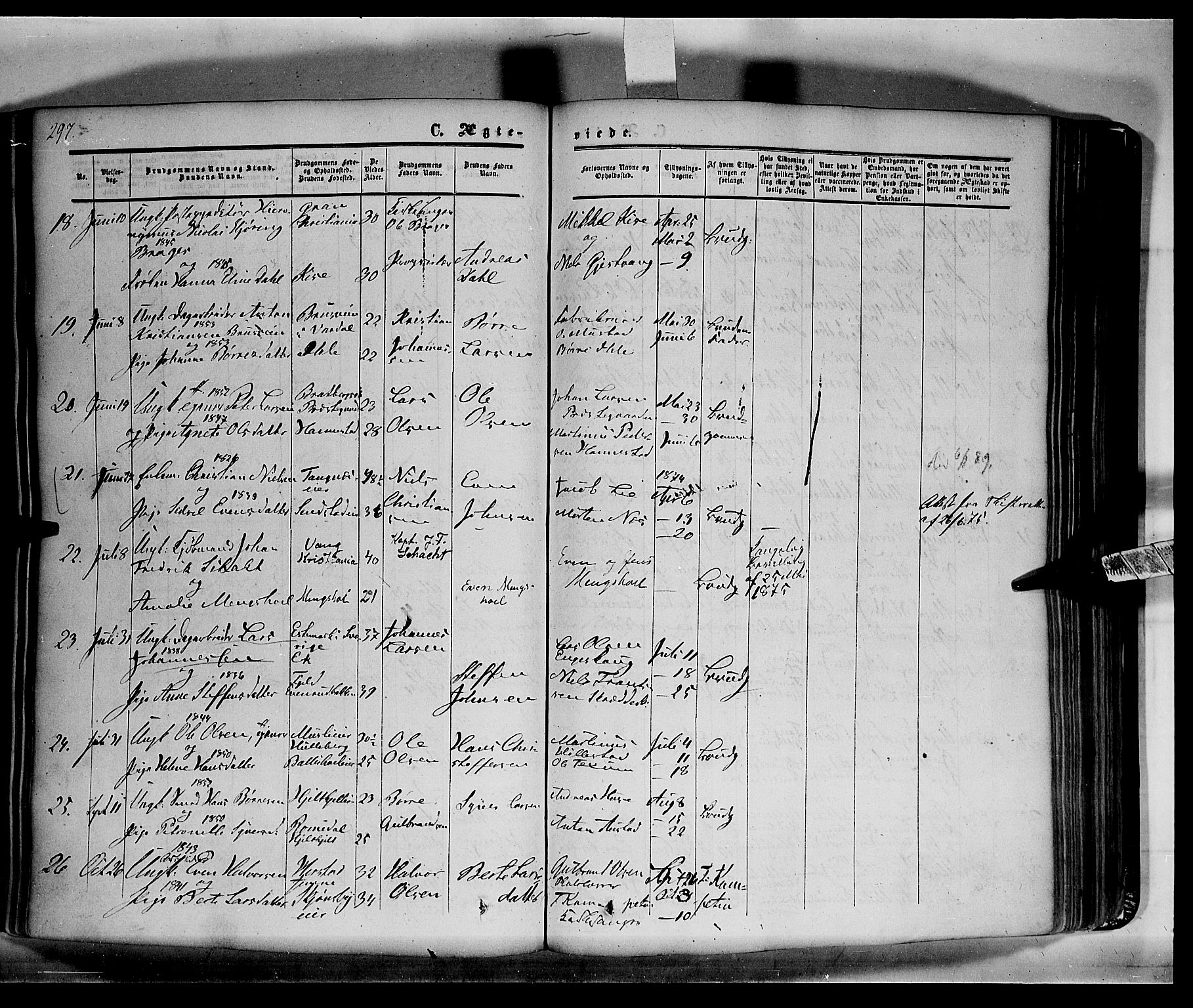 Nes prestekontor, Hedmark, AV/SAH-PREST-020/K/Ka/L0004: Parish register (official) no. 4, 1852-1886, p. 298