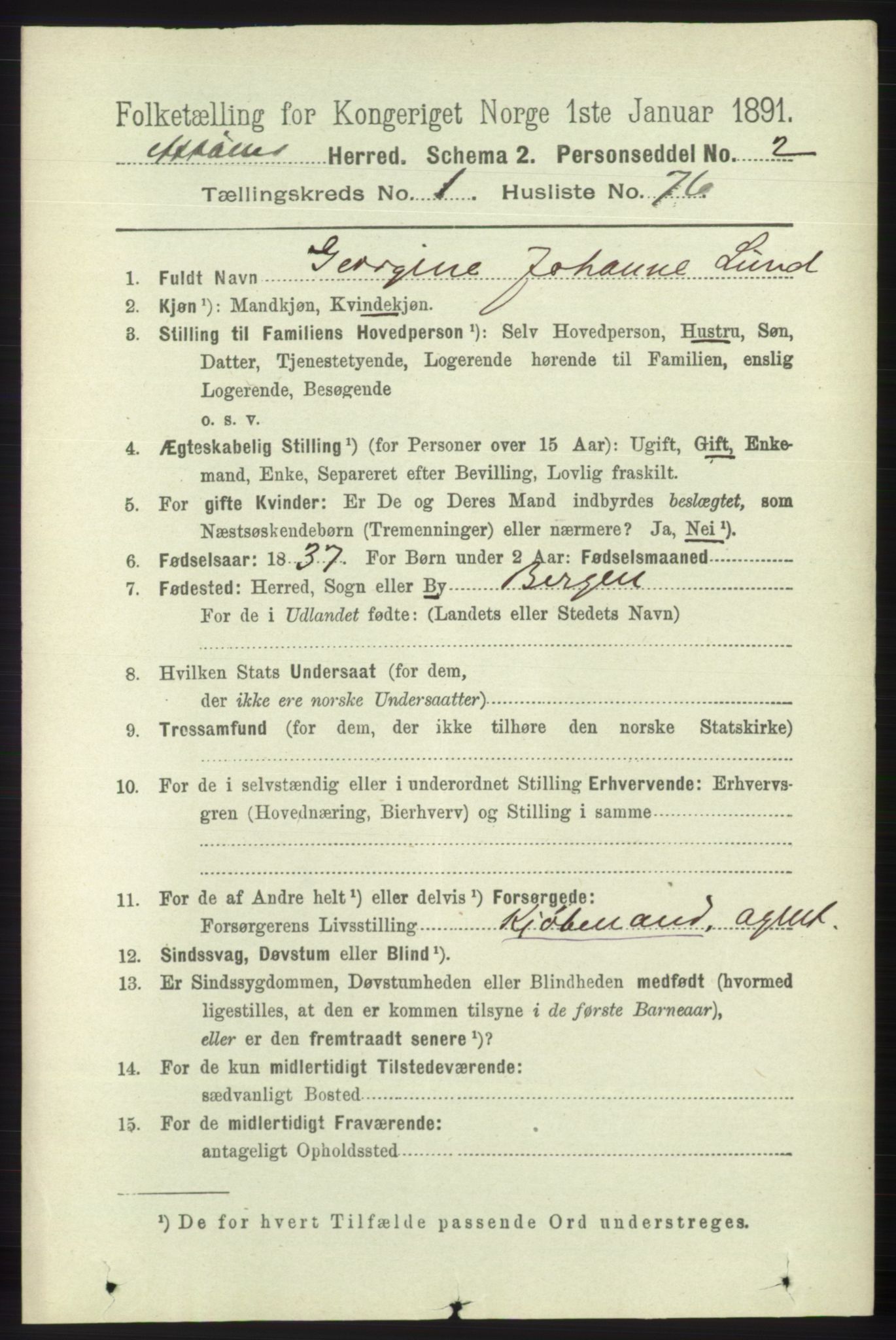 RA, 1891 census for 1247 Askøy, 1891, p. 1024