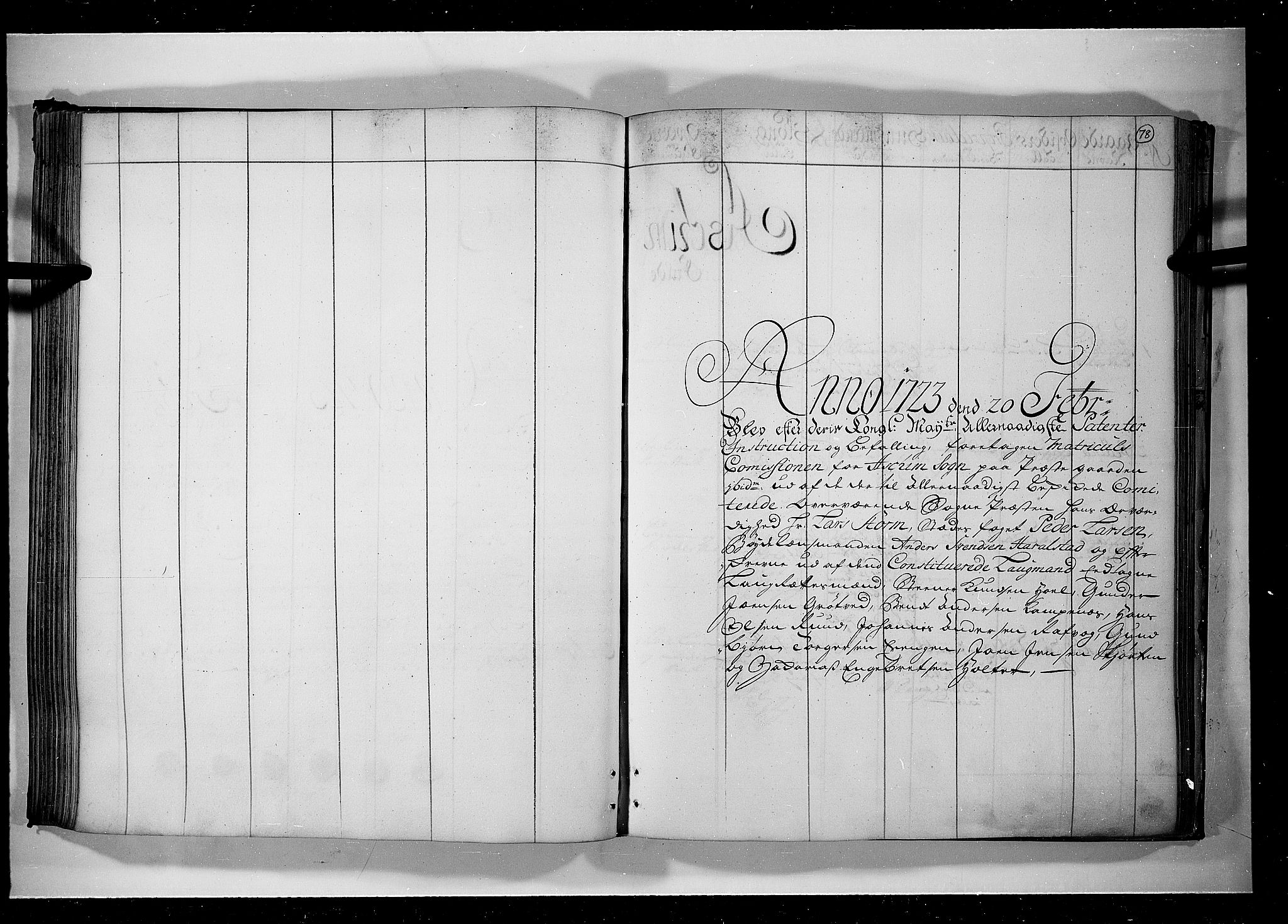 Rentekammeret inntil 1814, Realistisk ordnet avdeling, RA/EA-4070/N/Nb/Nbf/L0099: Rakkestad, Heggen og Frøland eksaminasjonsprotokoll, 1723, p. 77b-78a