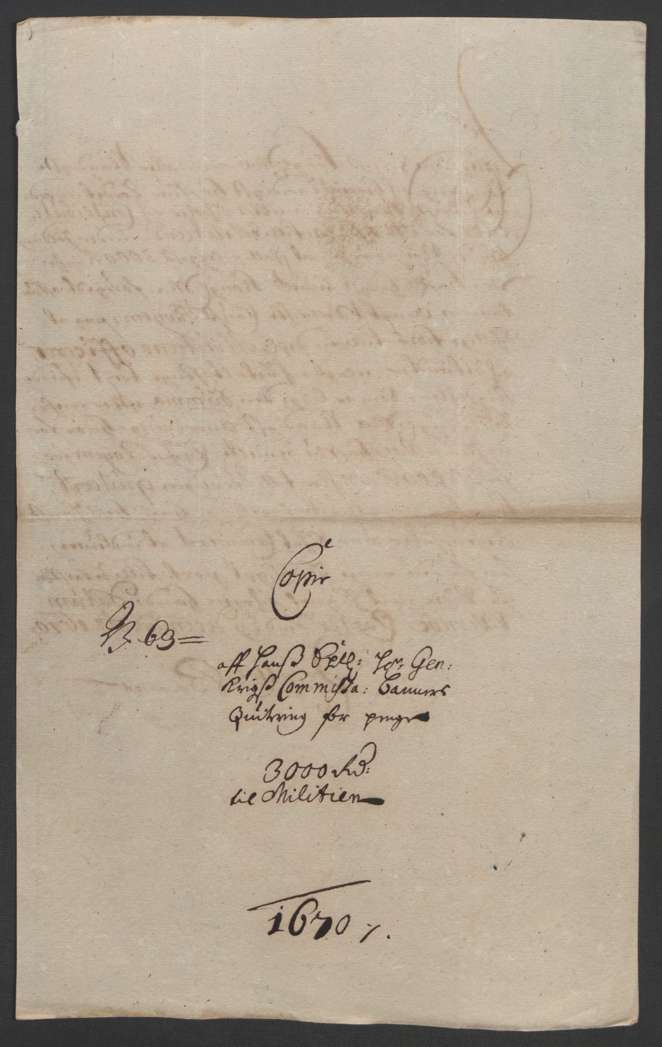 Rentekammeret inntil 1814, Reviderte regnskaper, Fogderegnskap, AV/RA-EA-4092/R32/L1842: Fogderegnskap Jarlsberg grevskap, 1664-1673, p. 158