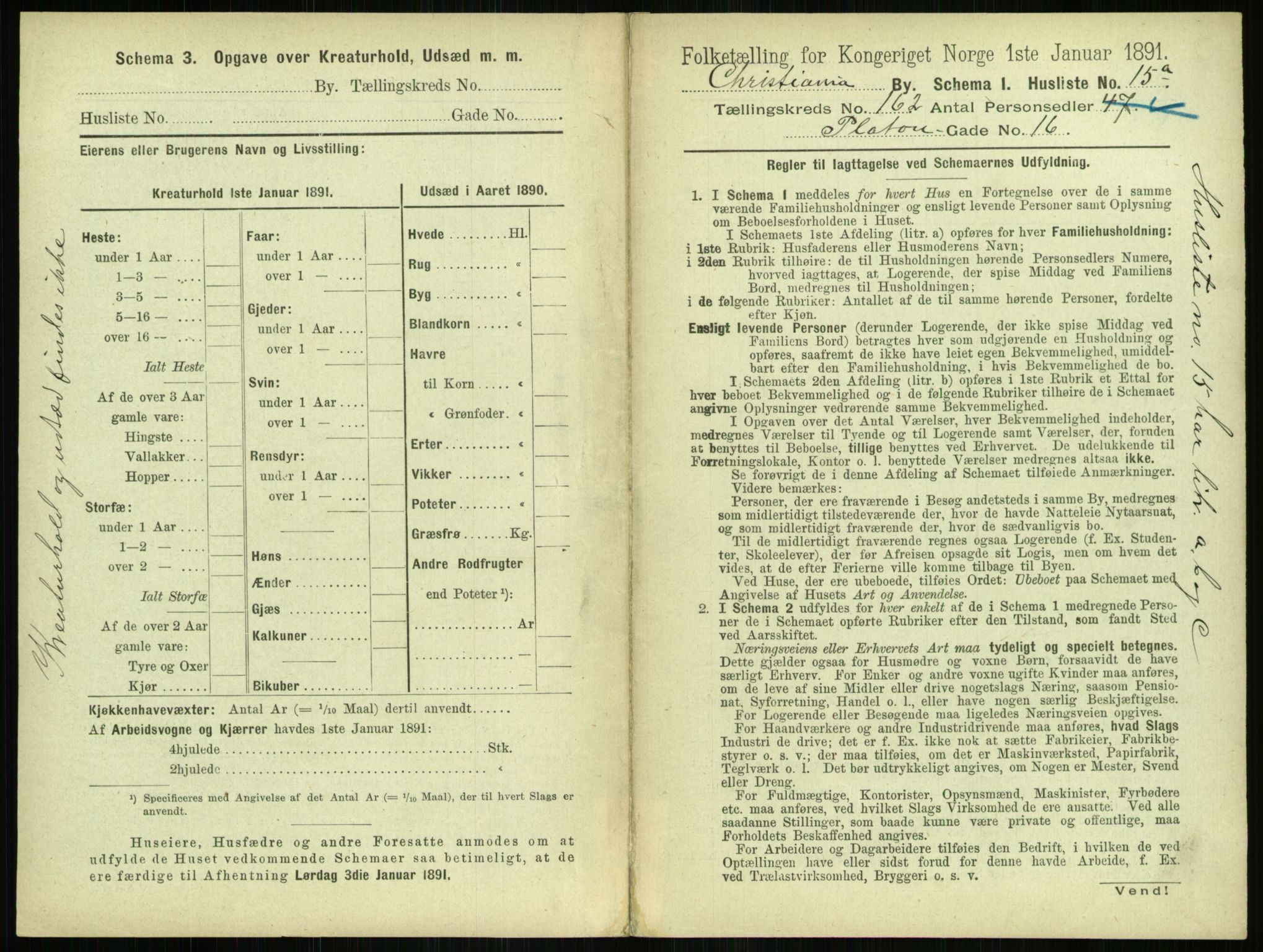 RA, 1891 census for 0301 Kristiania, 1891, p. 92571