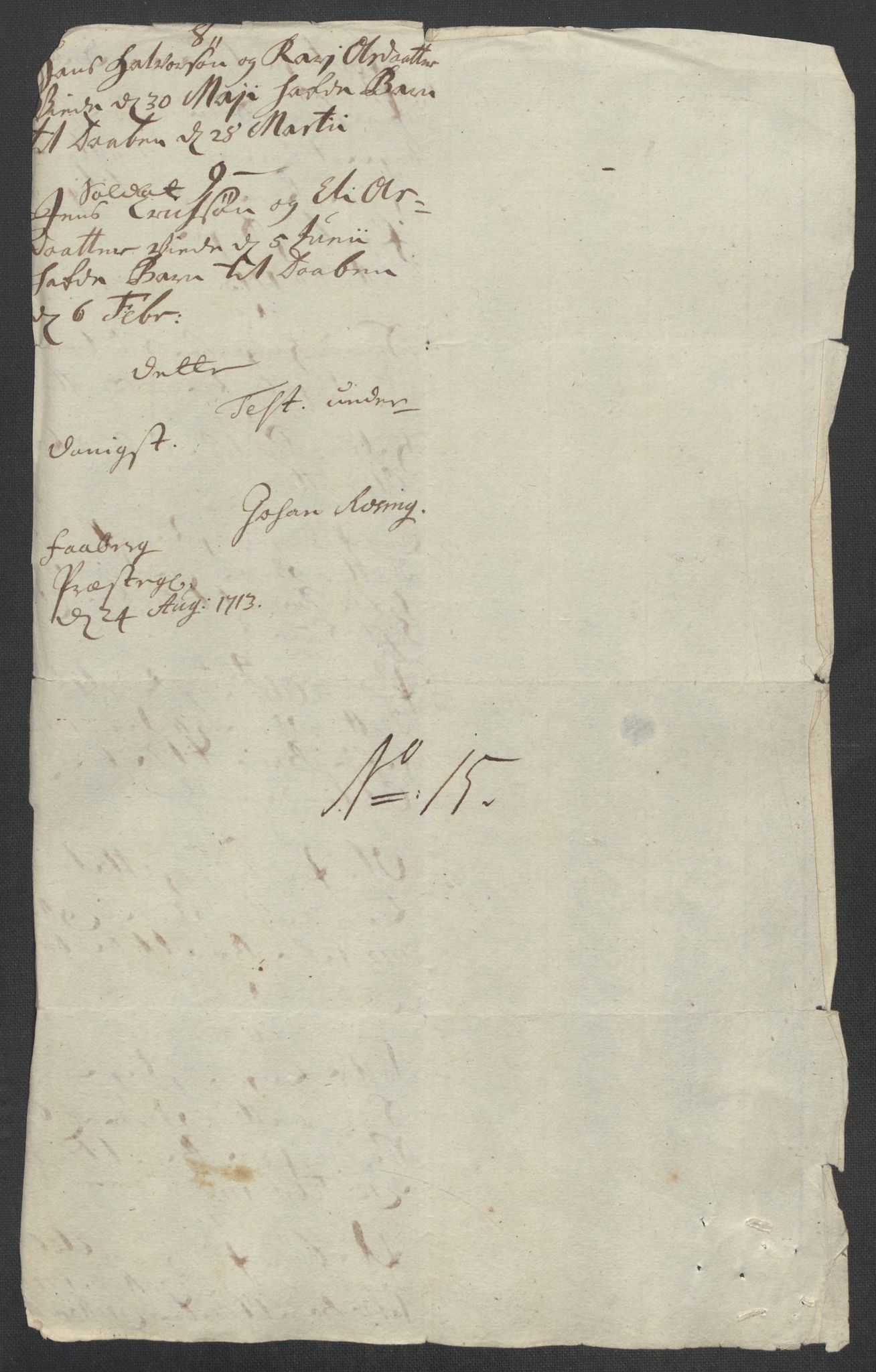 Rentekammeret inntil 1814, Reviderte regnskaper, Fogderegnskap, AV/RA-EA-4092/R17/L1182: Fogderegnskap Gudbrandsdal, 1713, p. 420