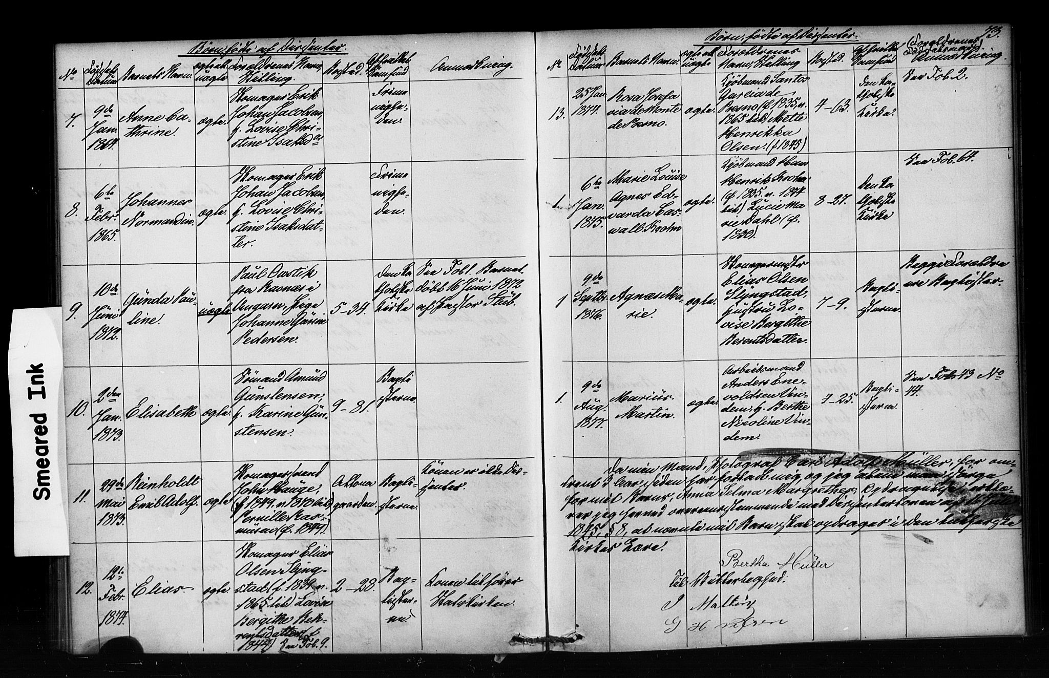 Nykirken Sokneprestembete, SAB/A-77101/H/Haa/L0052: Parish register (official) no. H 1, 1858-1896, p. 73