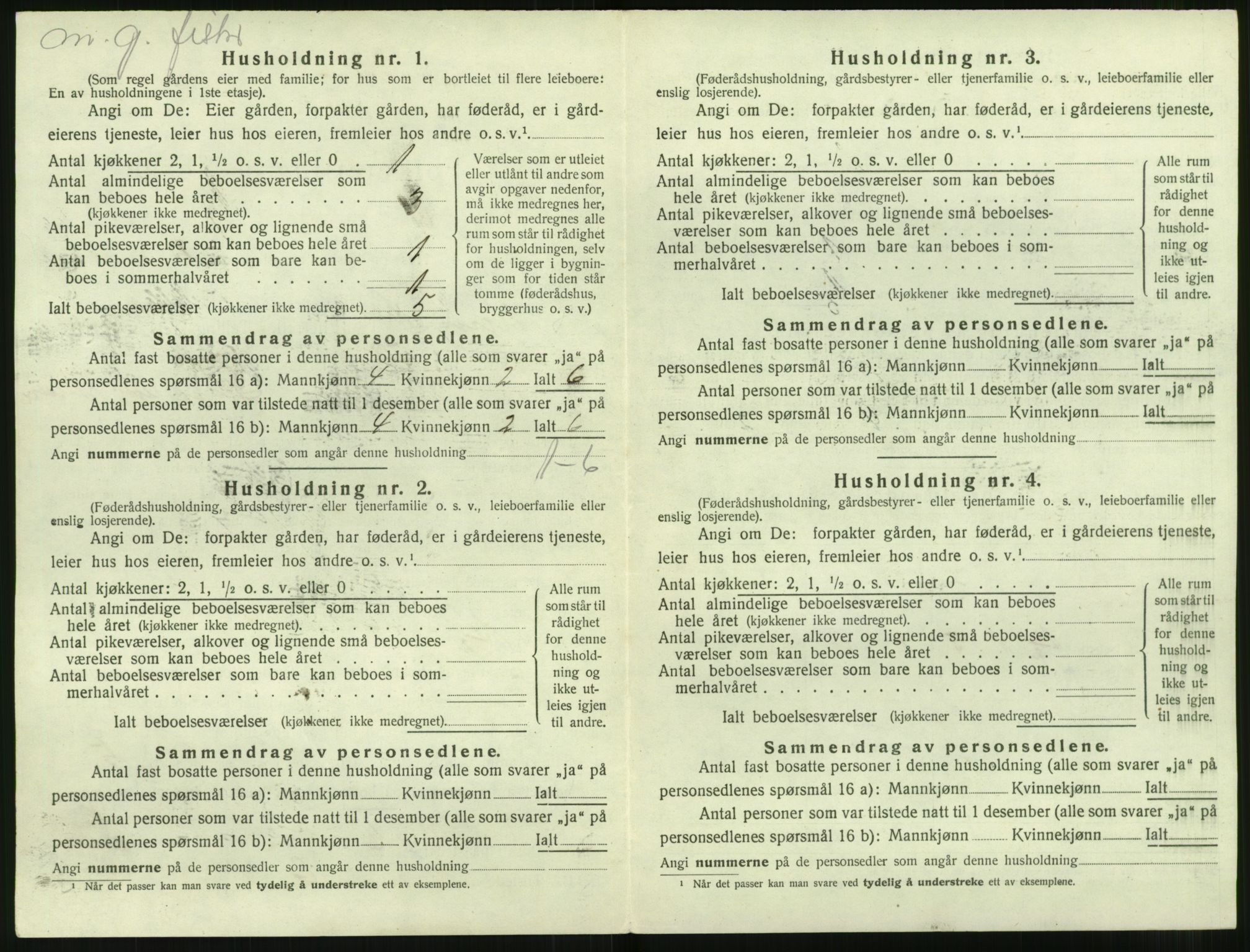 SAT, 1920 census for Herøy (MR), 1920, p. 1100