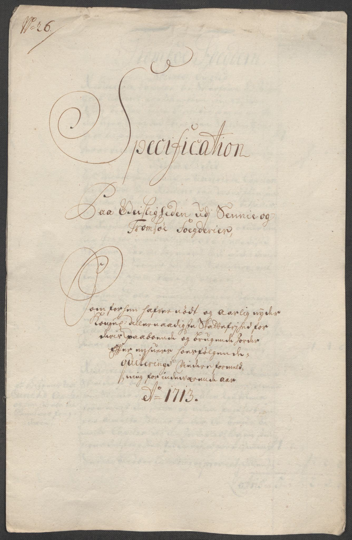 Rentekammeret inntil 1814, Reviderte regnskaper, Fogderegnskap, AV/RA-EA-4092/R68/L4759: Fogderegnskap Senja og Troms, 1713, p. 180