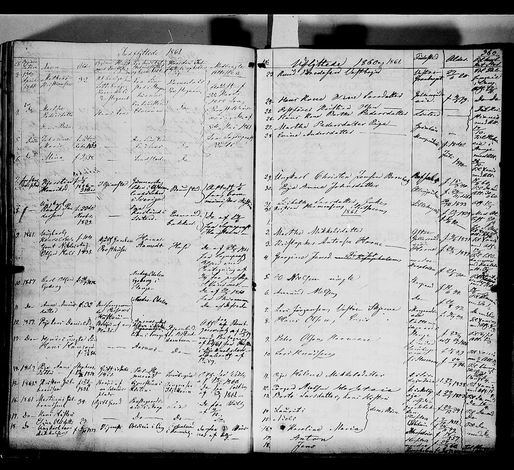 Romedal prestekontor, AV/SAH-PREST-004/K/L0004: Parish register (official) no. 4, 1847-1861, p. 360