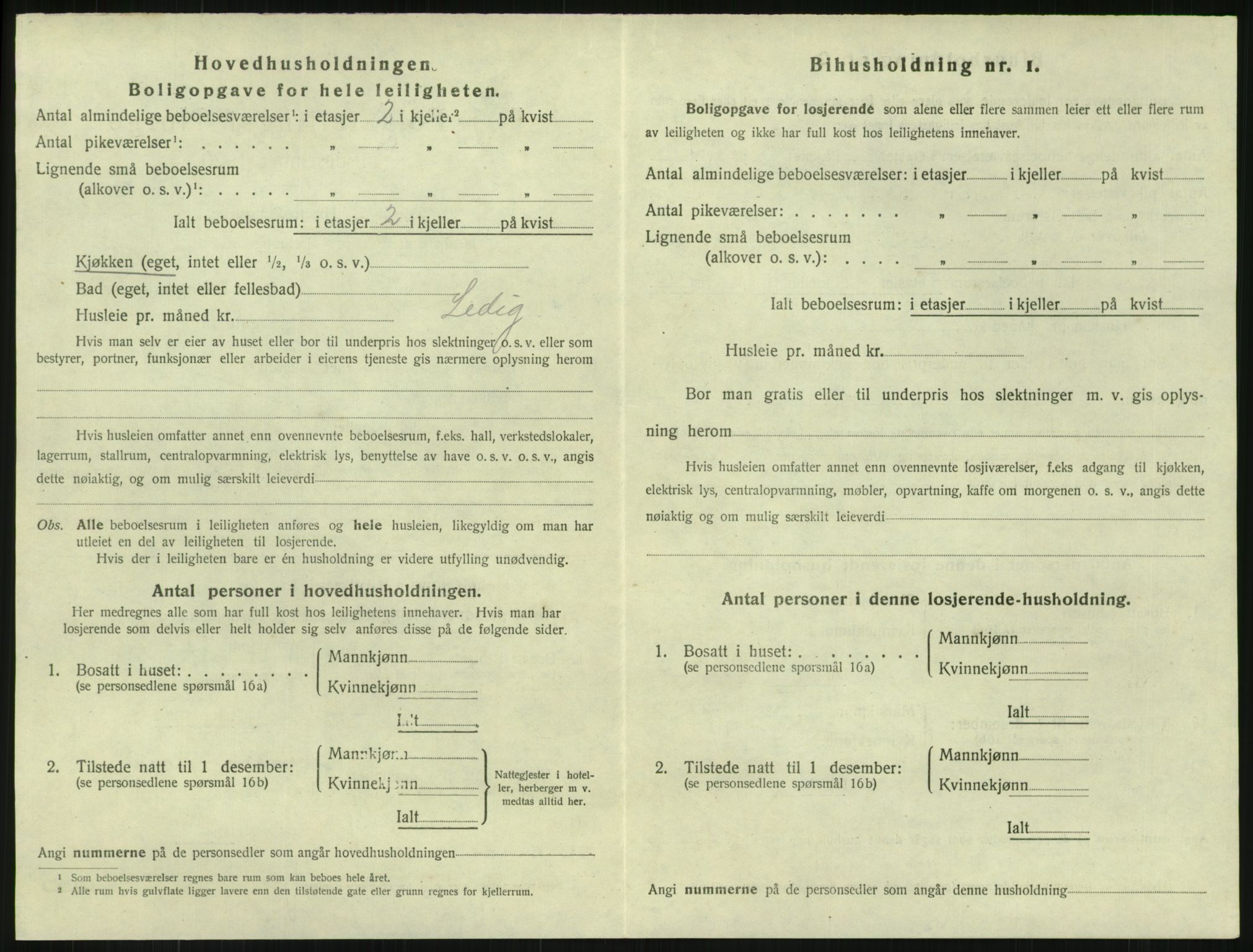 SAKO, 1920 census for Horten, 1920, p. 6264