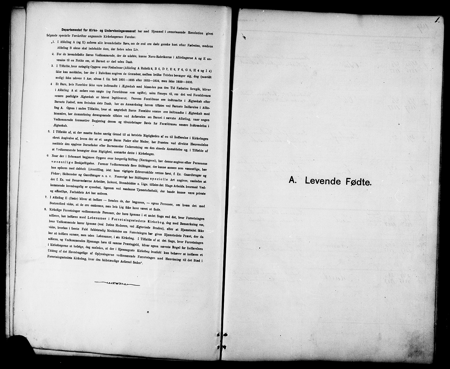 Ministerialprotokoller, klokkerbøker og fødselsregistre - Sør-Trøndelag, AV/SAT-A-1456/694/L1132: Parish register (copy) no. 694C04, 1887-1914, p. 1