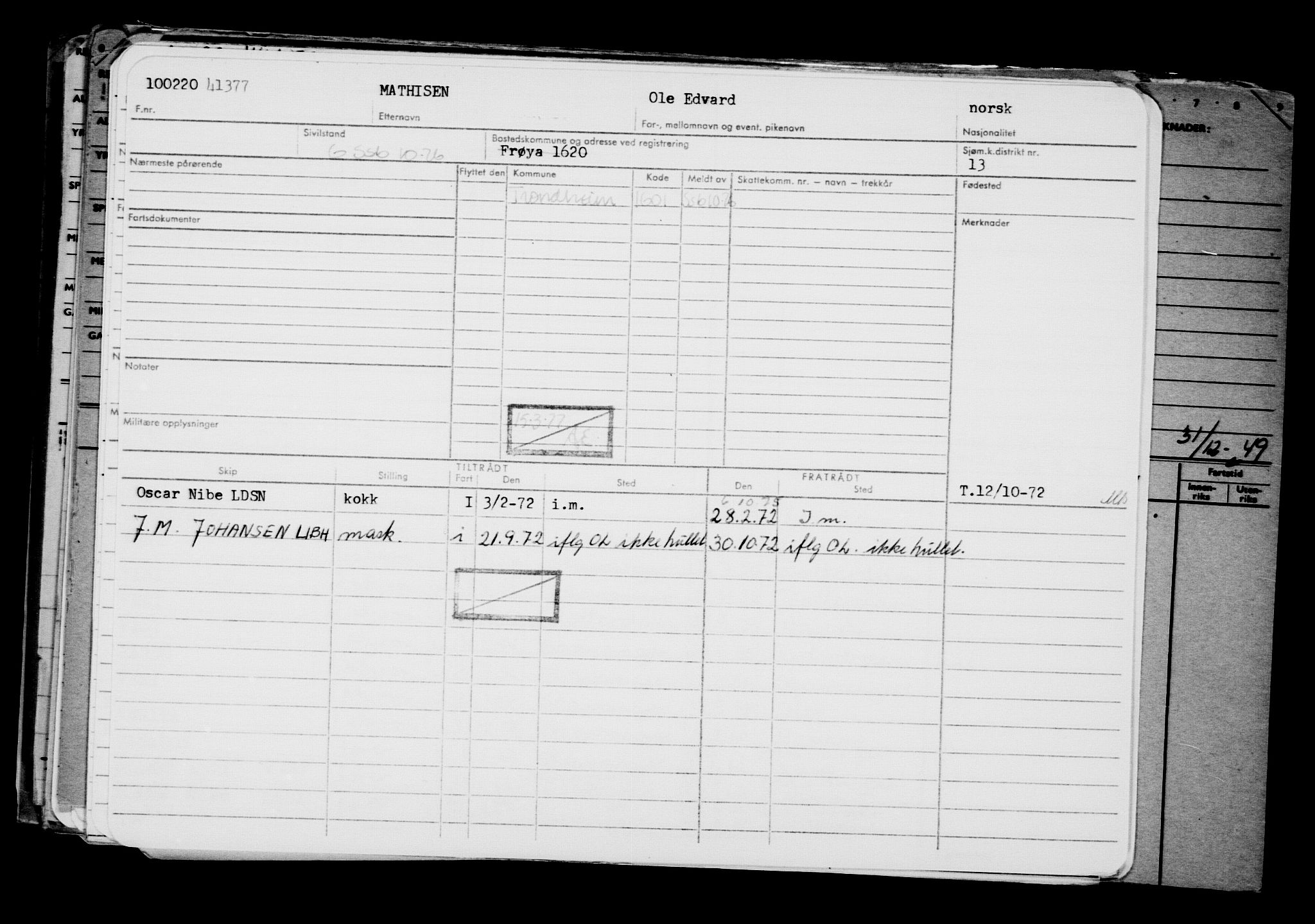 Direktoratet for sjømenn, AV/RA-S-3545/G/Gb/L0177: Hovedkort, 1920, p. 122