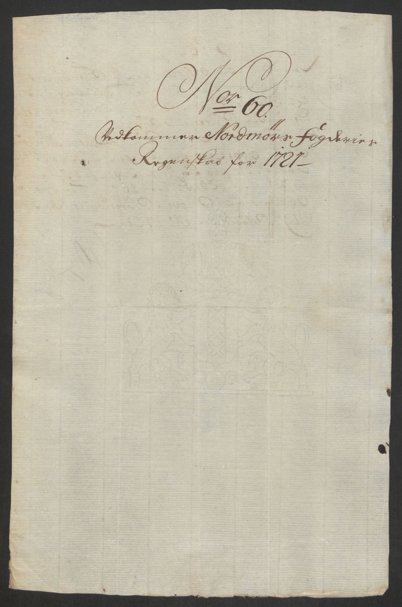 Rentekammeret inntil 1814, Reviderte regnskaper, Fogderegnskap, RA/EA-4092/R56/L3754: Fogderegnskap Nordmøre, 1721, p. 361