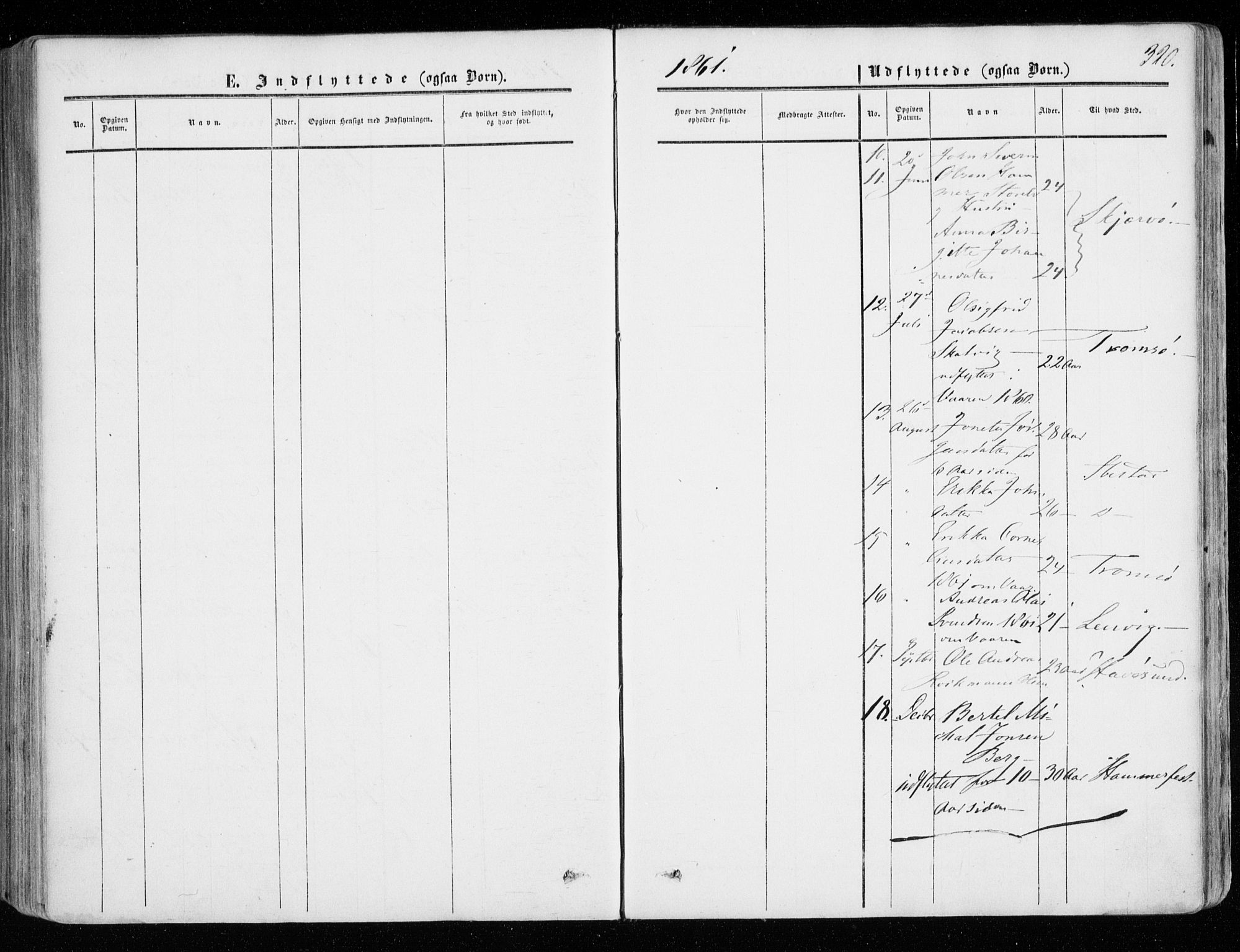Tranøy sokneprestkontor, SATØ/S-1313/I/Ia/Iaa/L0007kirke: Parish register (official) no. 7, 1856-1866, p. 320