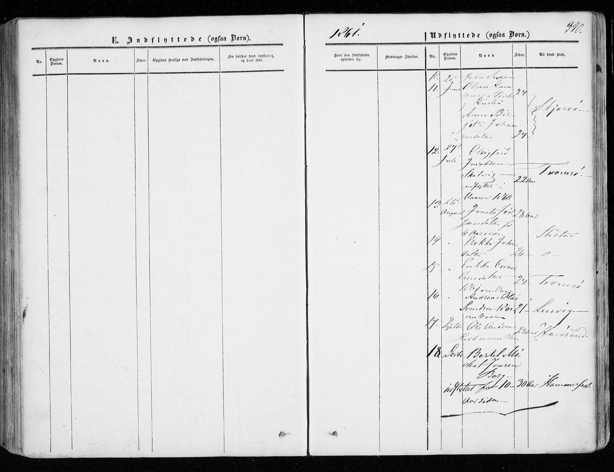 Tranøy sokneprestkontor, AV/SATØ-S-1313/I/Ia/Iaa/L0007kirke: Parish register (official) no. 7, 1856-1866, p. 320