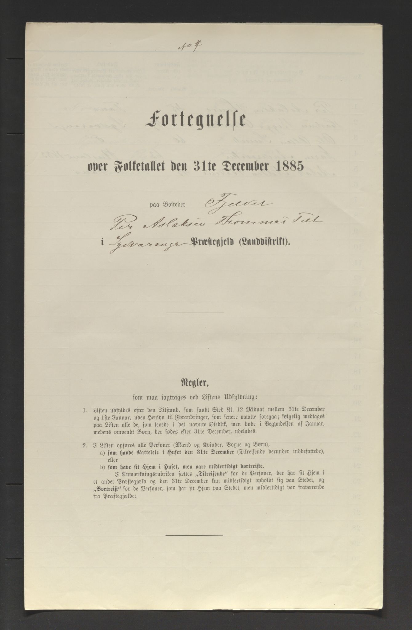 SATØ, 1885 census for 2030 Sør-Varanger, 1885, p. 234a