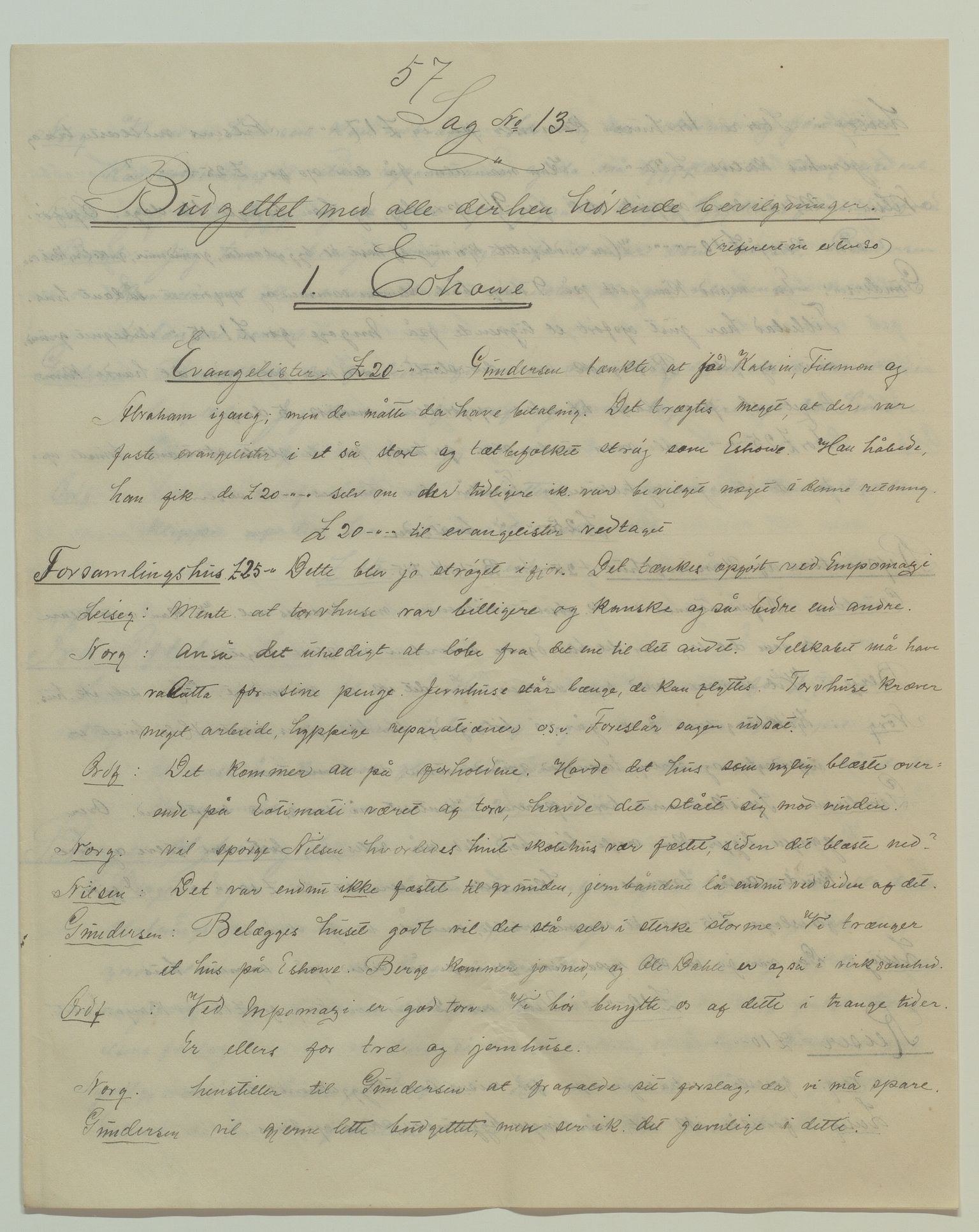 Det Norske Misjonsselskap - hovedadministrasjonen, VID/MA-A-1045/D/Da/Daa/L0040/0007: Konferansereferat og årsberetninger / Konferansereferat fra Sør-Afrika., 1894, p. 57