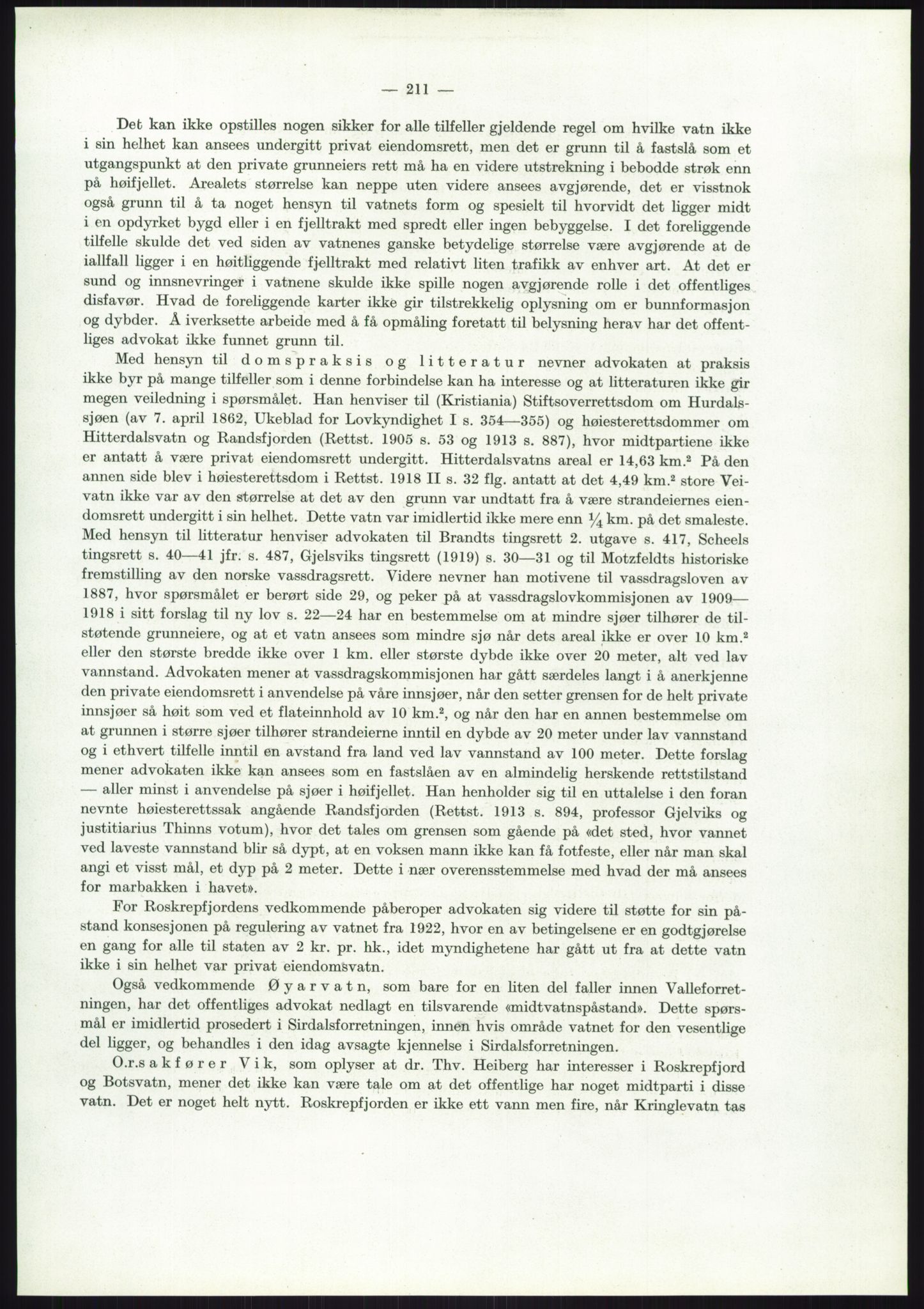 Høyfjellskommisjonen, AV/RA-S-1546/X/Xa/L0001: Nr. 1-33, 1909-1953, p. 1546