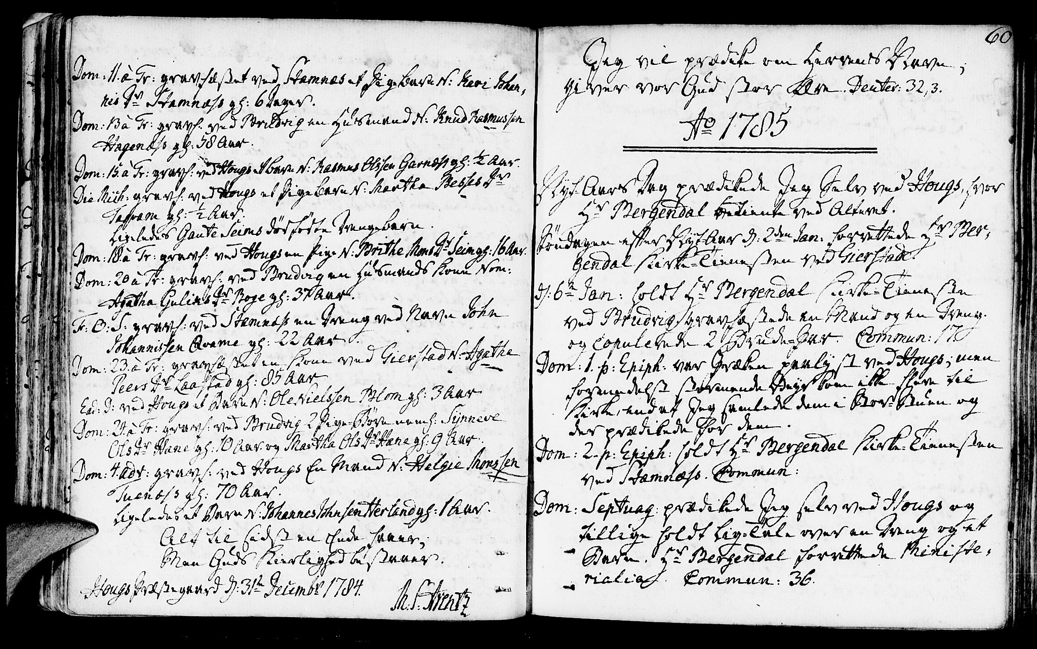 Haus sokneprestembete, SAB/A-75601/H/Haa: Parish register (official) no. A 10, 1782-1796, p. 60