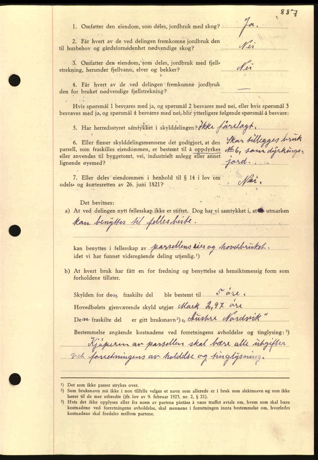 Nordmøre sorenskriveri, AV/SAT-A-4132/1/2/2Ca: Mortgage book no. A93, 1942-1942, Diary no: : 2560/1942