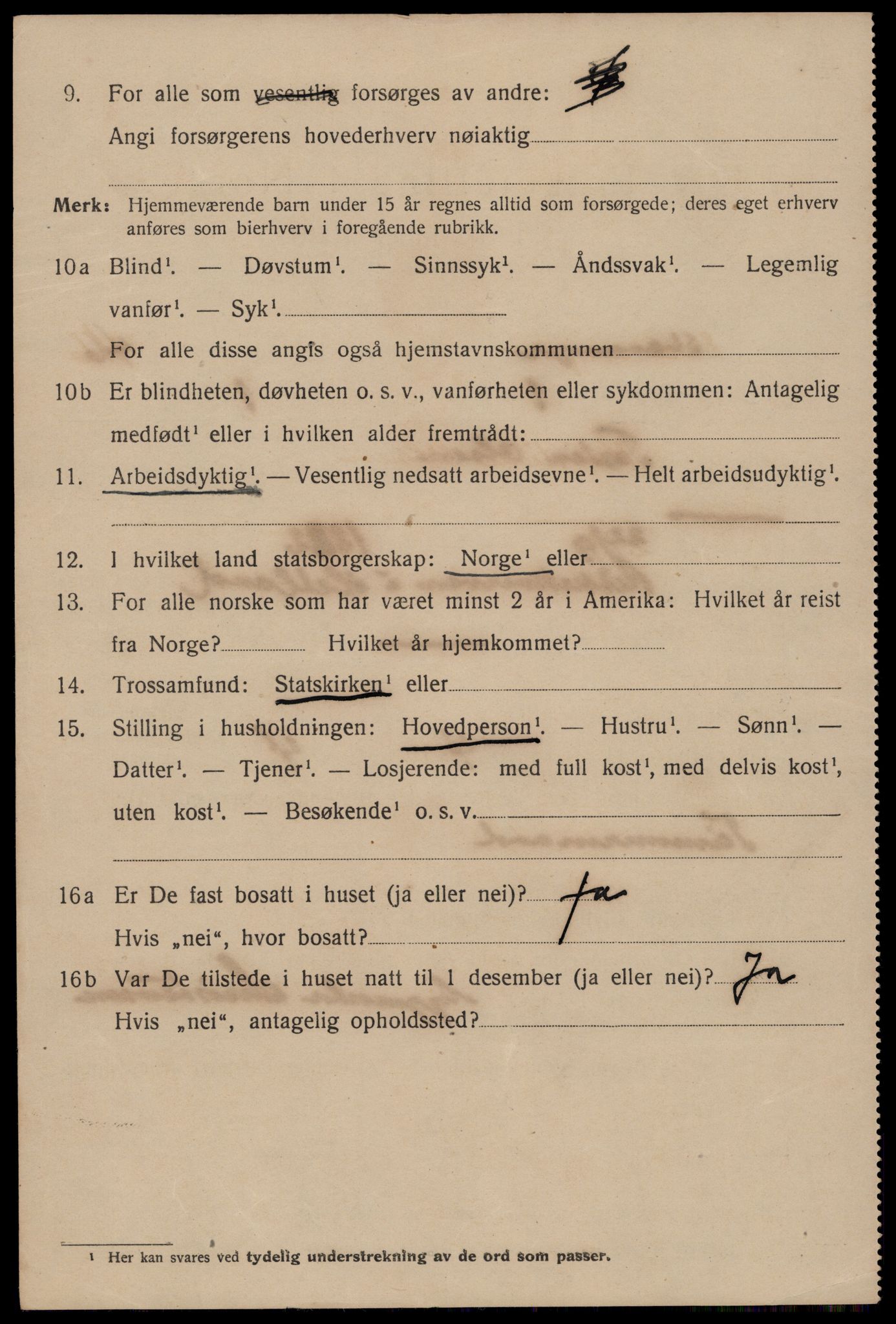 SAST, 1920 census for Stavanger, 1920, p. 112297