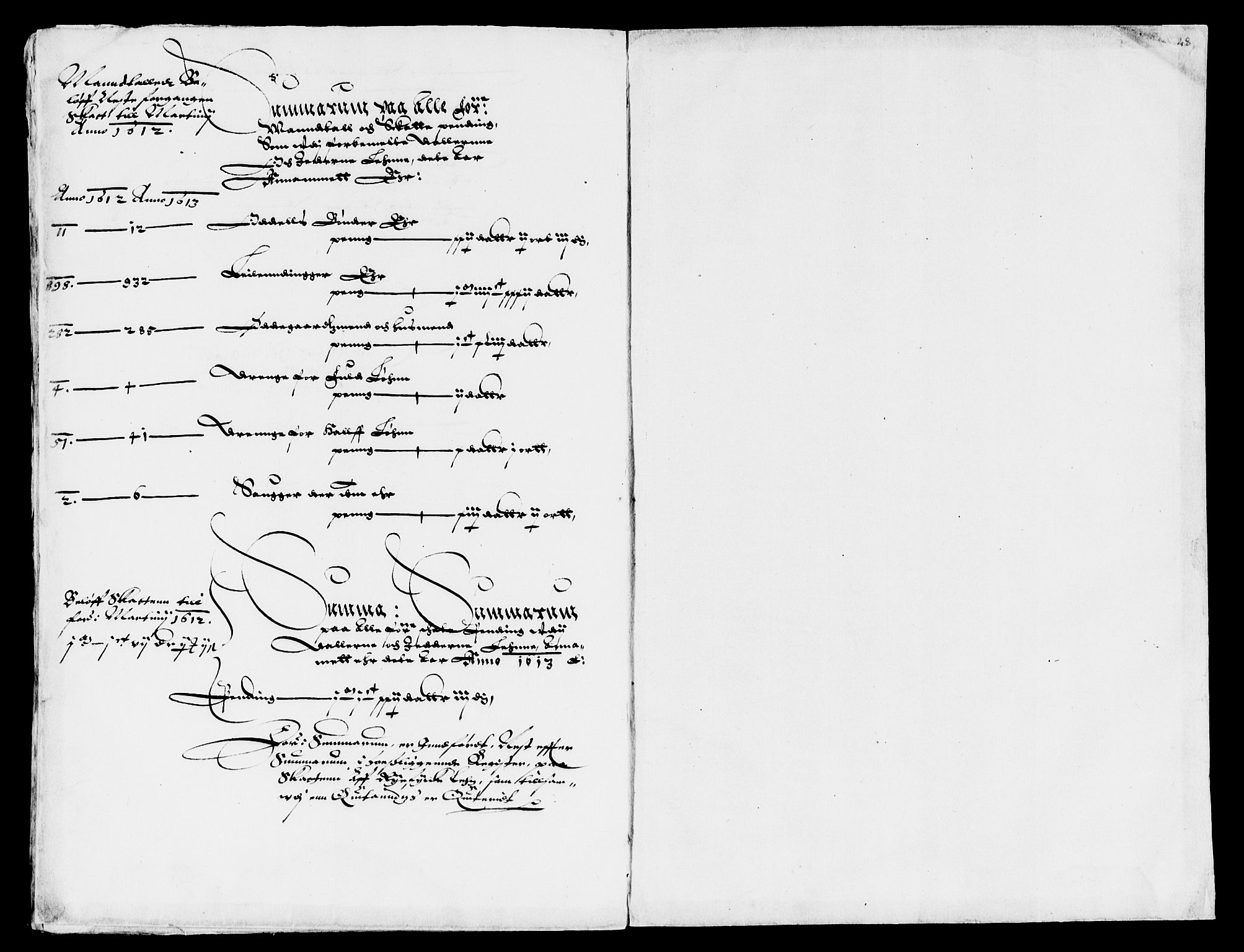 Rentekammeret inntil 1814, Reviderte regnskaper, Lensregnskaper, AV/RA-EA-5023/R/Rb/Rbs/L0004: Stavanger len, 1611-1615