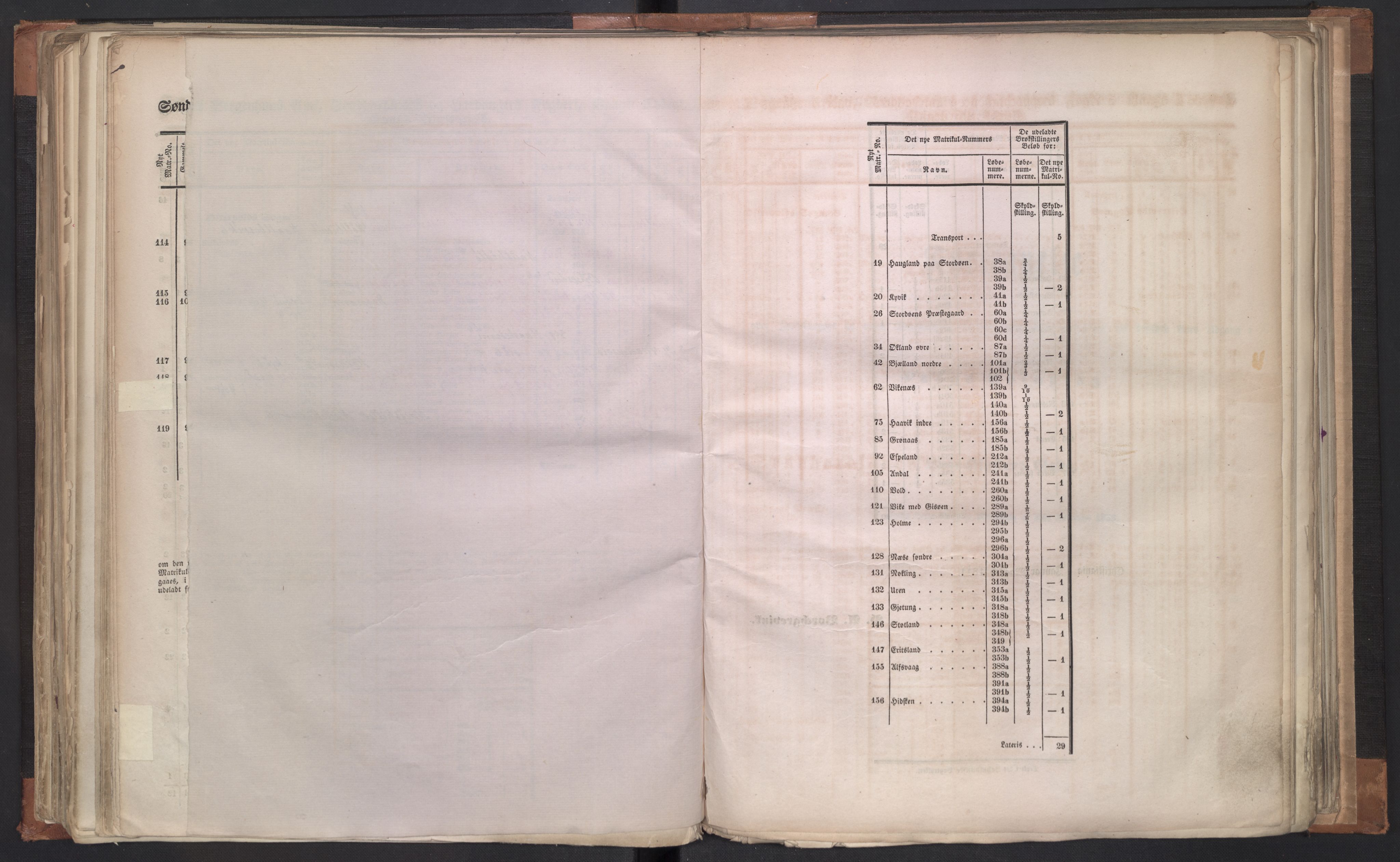 Rygh, AV/RA-PA-0034/F/Fb/L0011: Matrikkelen for 1838 - Søndre Bergenhus amt (Hordaaland fylke), 1838