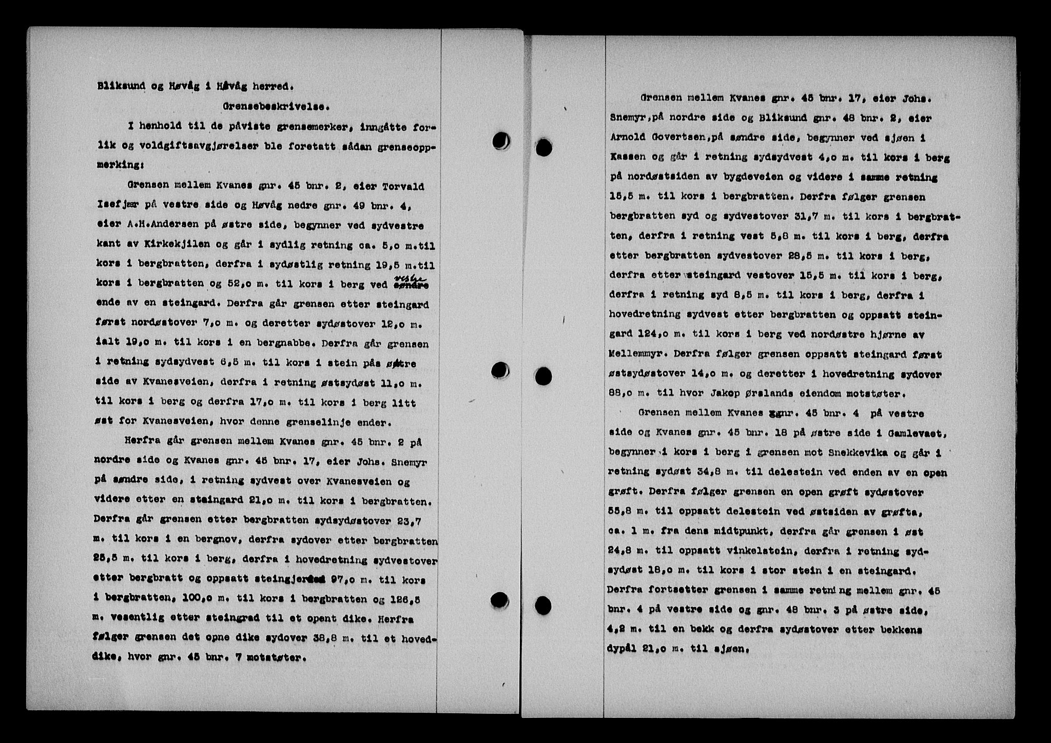 Vestre Nedenes/Sand sorenskriveri, SAK/1221-0010/G/Gb/Gba/L0053: Mortgage book no. A 6, 1944-1945, Diary no: : 433/1944