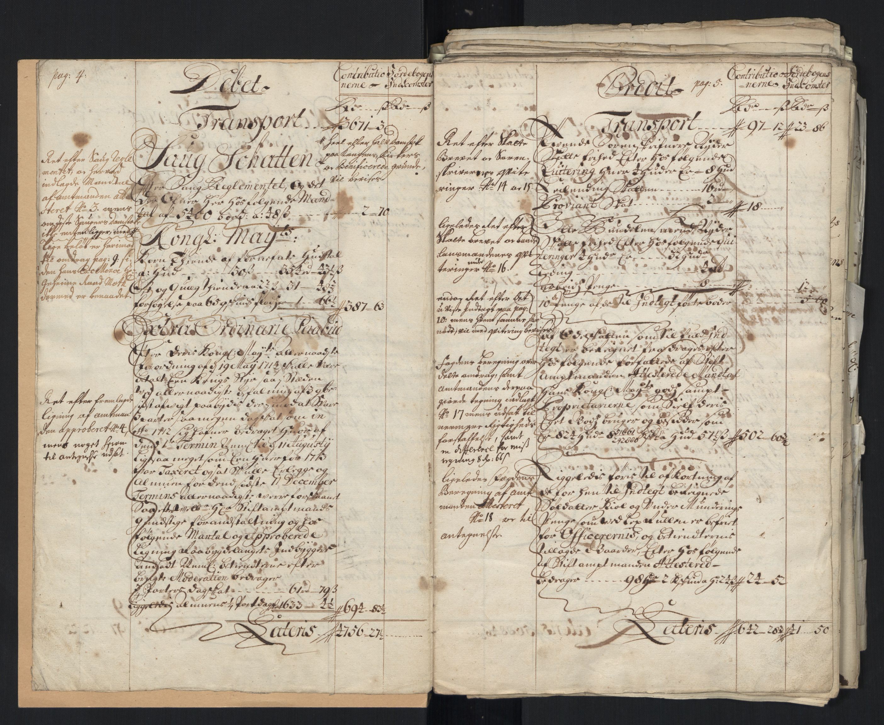 Rentekammeret inntil 1814, Reviderte regnskaper, Fogderegnskap, RA/EA-4092/R40/L2451: Fogderegnskap Råbyggelag, 1714-1715, p. 5