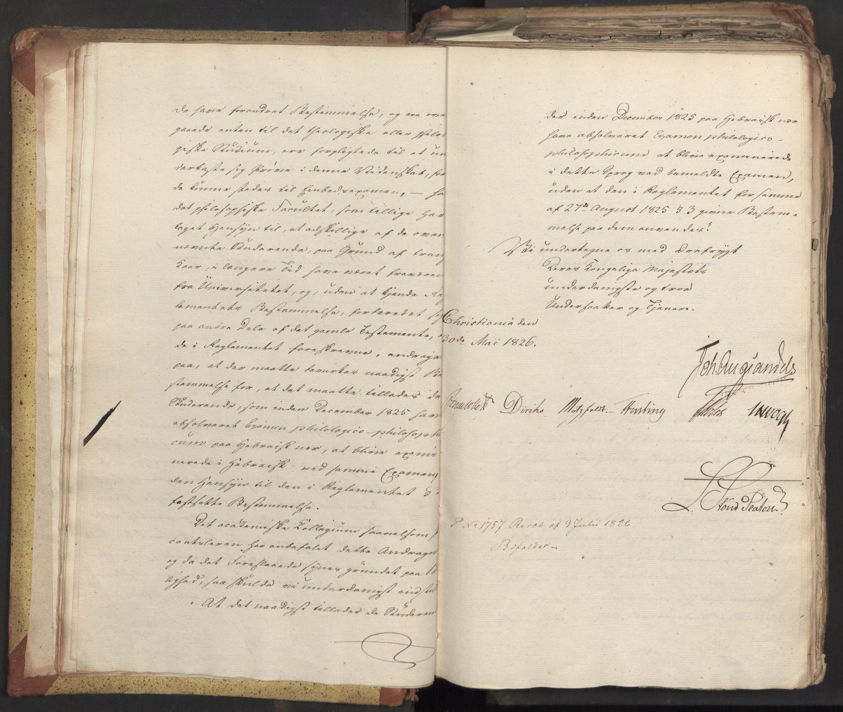 Statsrådsavdelingen i Stockholm, AV/RA-S-1003/D/Da/L0047: Regjeringsinnstillinger nr. 3501-3659, 1826, p. 14