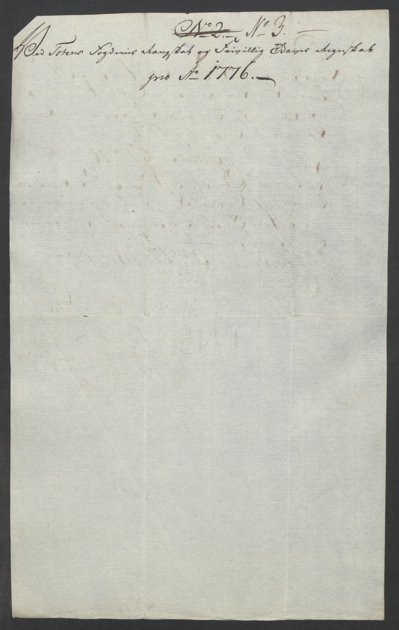 Rentekammeret inntil 1814, Reviderte regnskaper, Fogderegnskap, AV/RA-EA-4092/R19/L1399: Fogderegnskap Toten, Hadeland og Vardal, 1762-1783, p. 424