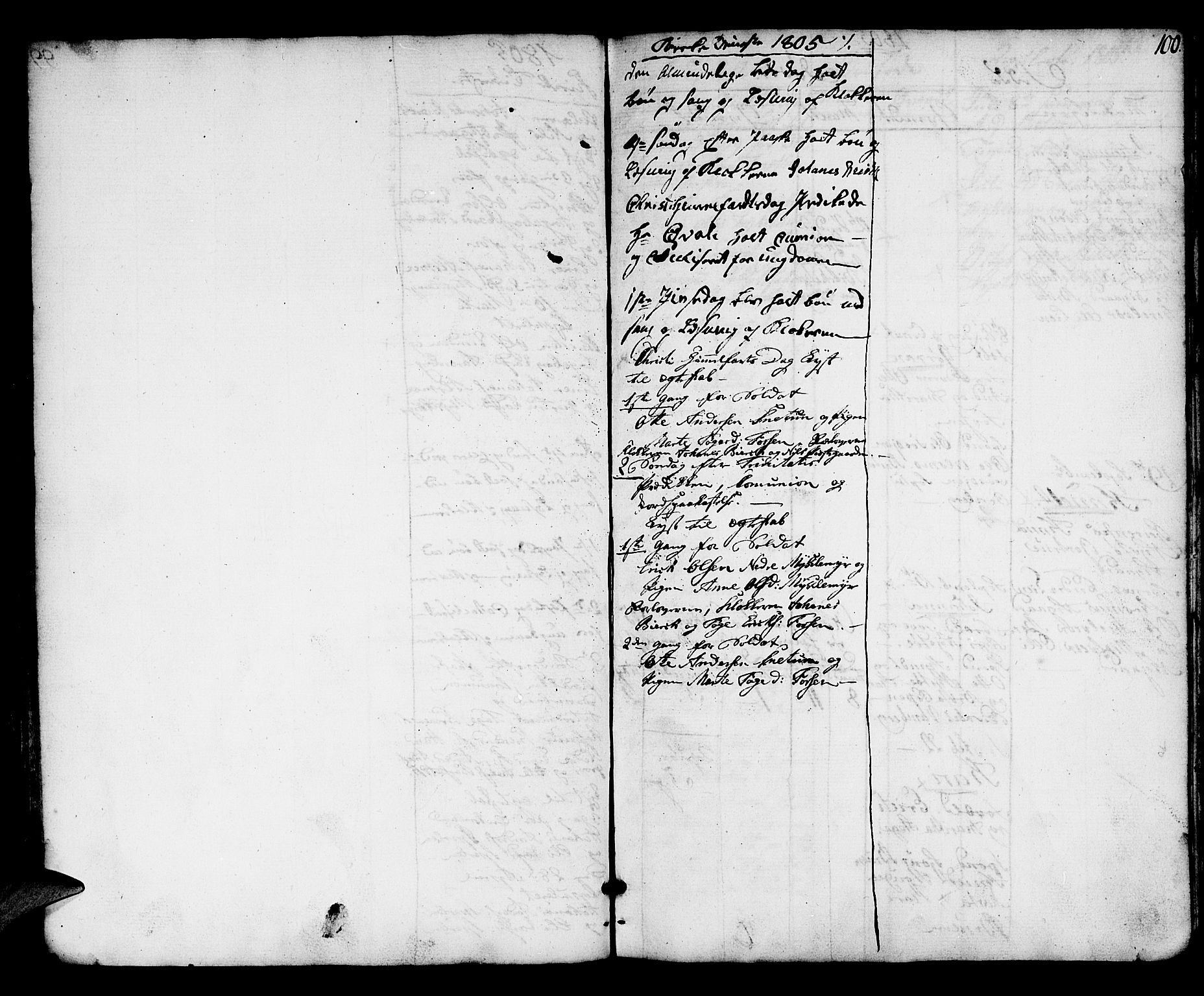 Jostedal sokneprestembete, AV/SAB-A-80601/H/Haa/Haaa/L0002: Parish register (official) no. A 2, 1770-1806, p. 100