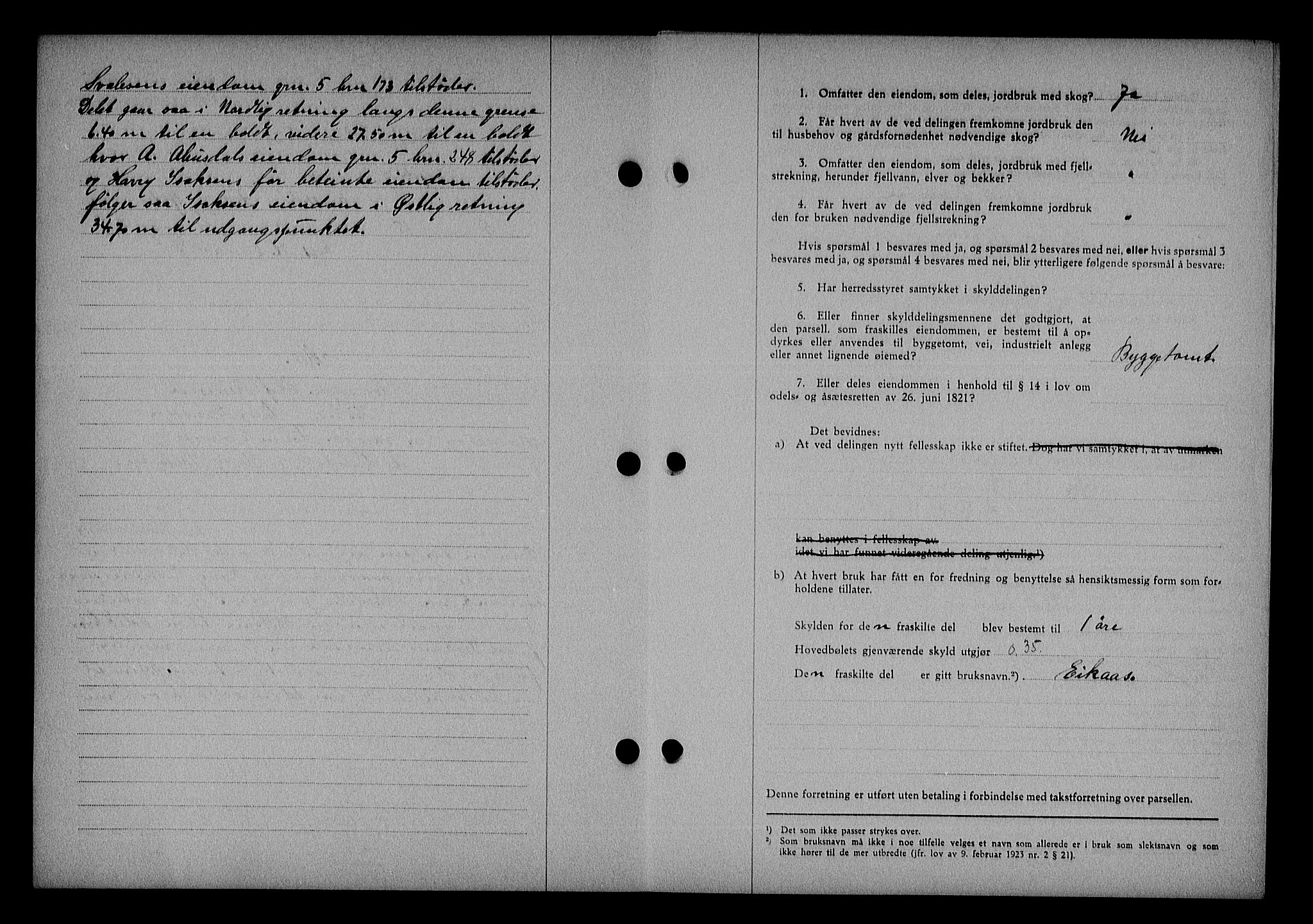 Nedenes sorenskriveri, AV/SAK-1221-0006/G/Gb/Gba/L0045: Mortgage book no. 41, 1938-1938, Diary no: : 752/1938