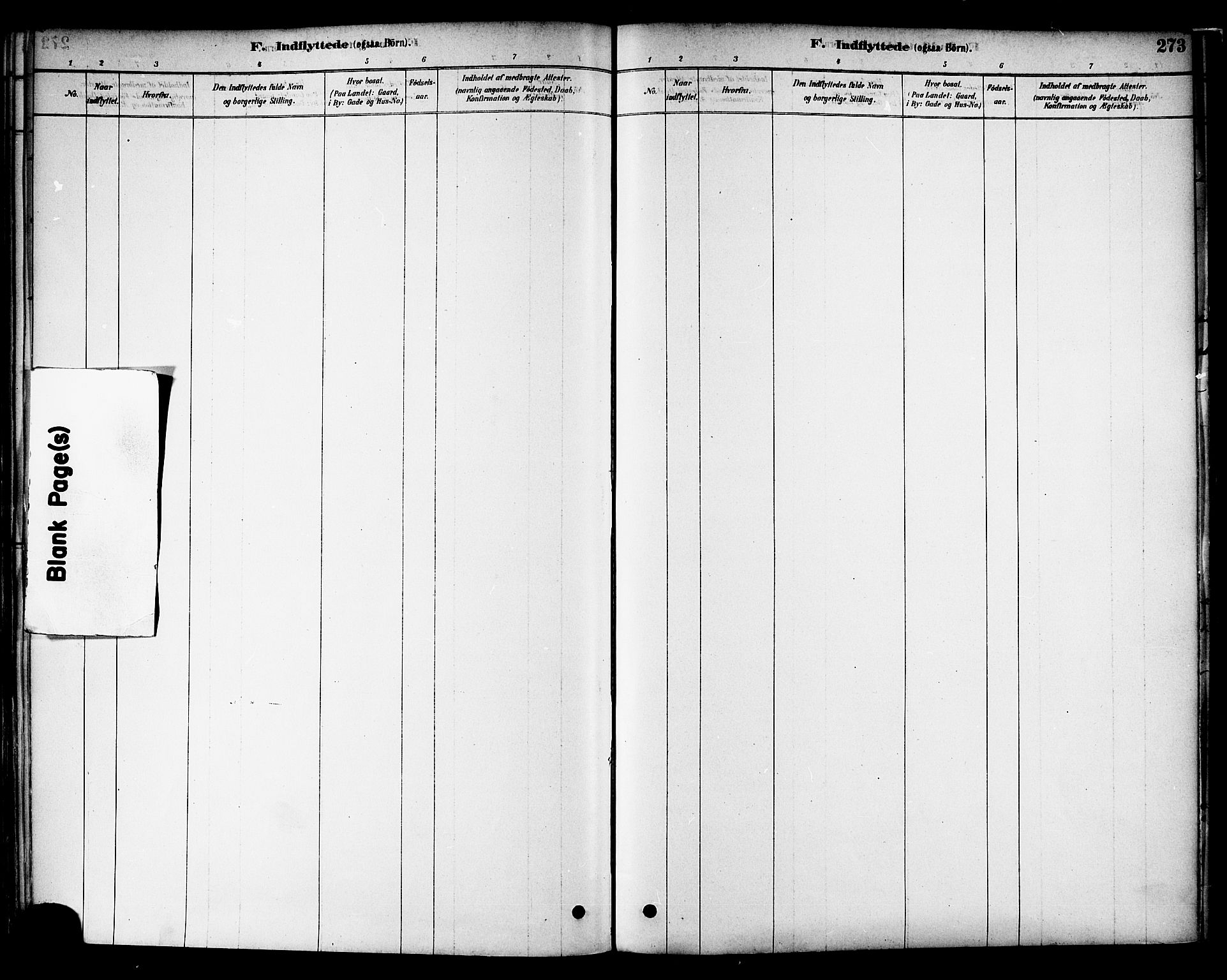 Ministerialprotokoller, klokkerbøker og fødselsregistre - Nord-Trøndelag, SAT/A-1458/717/L0159: Parish register (official) no. 717A09, 1878-1898, p. 273