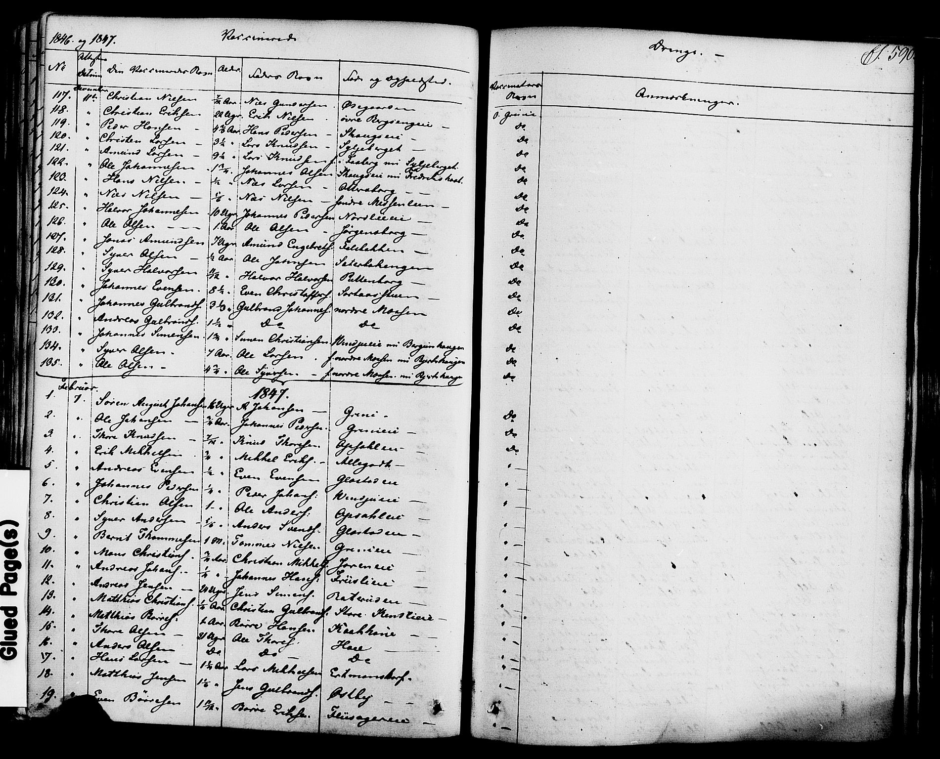 Ringsaker prestekontor, AV/SAH-PREST-014/K/Ka/L0008: Parish register (official) no. 8, 1837-1850, p. 590