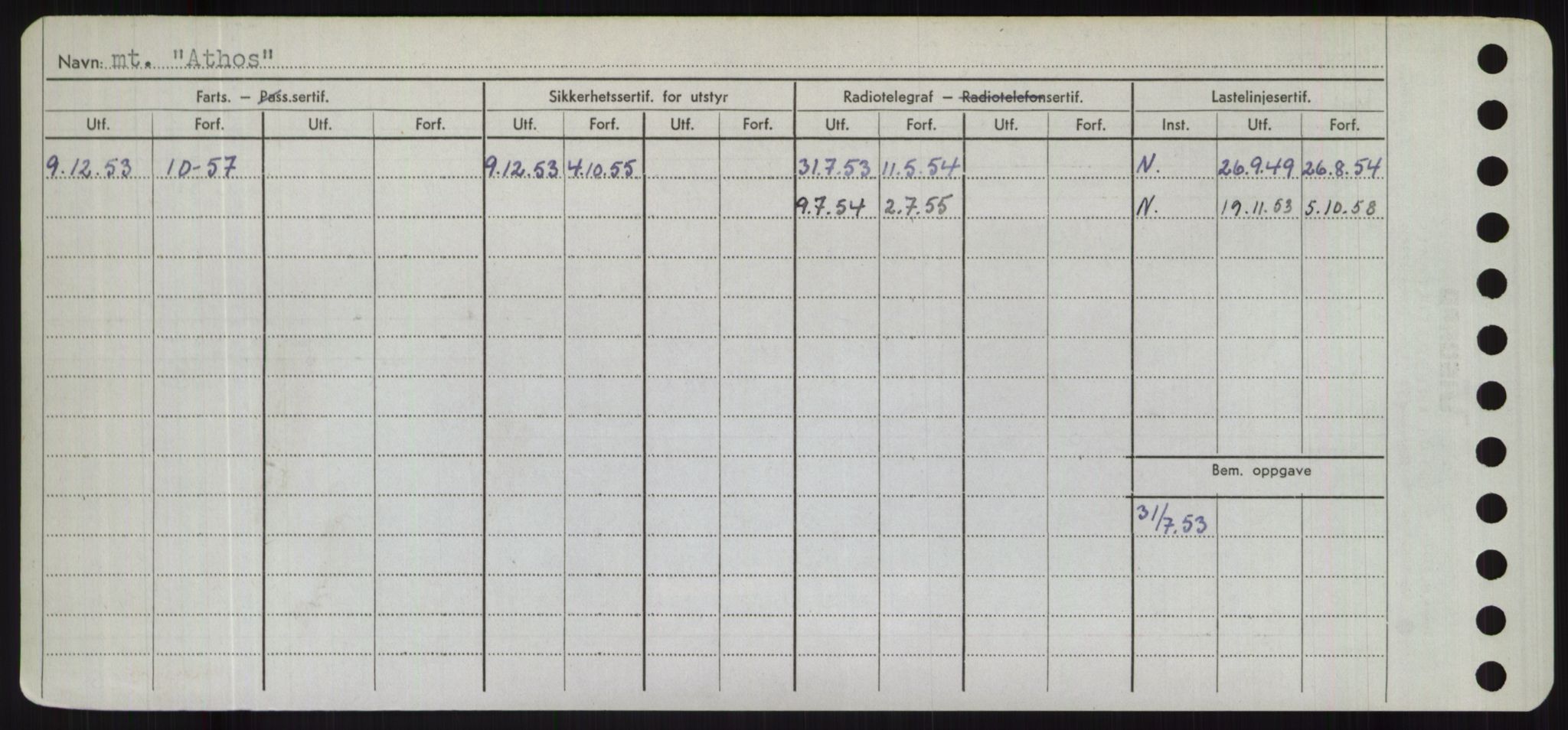 Sjøfartsdirektoratet med forløpere, Skipsmålingen, AV/RA-S-1627/H/Hd/L0002: Fartøy, Apa-Axe, p. 362