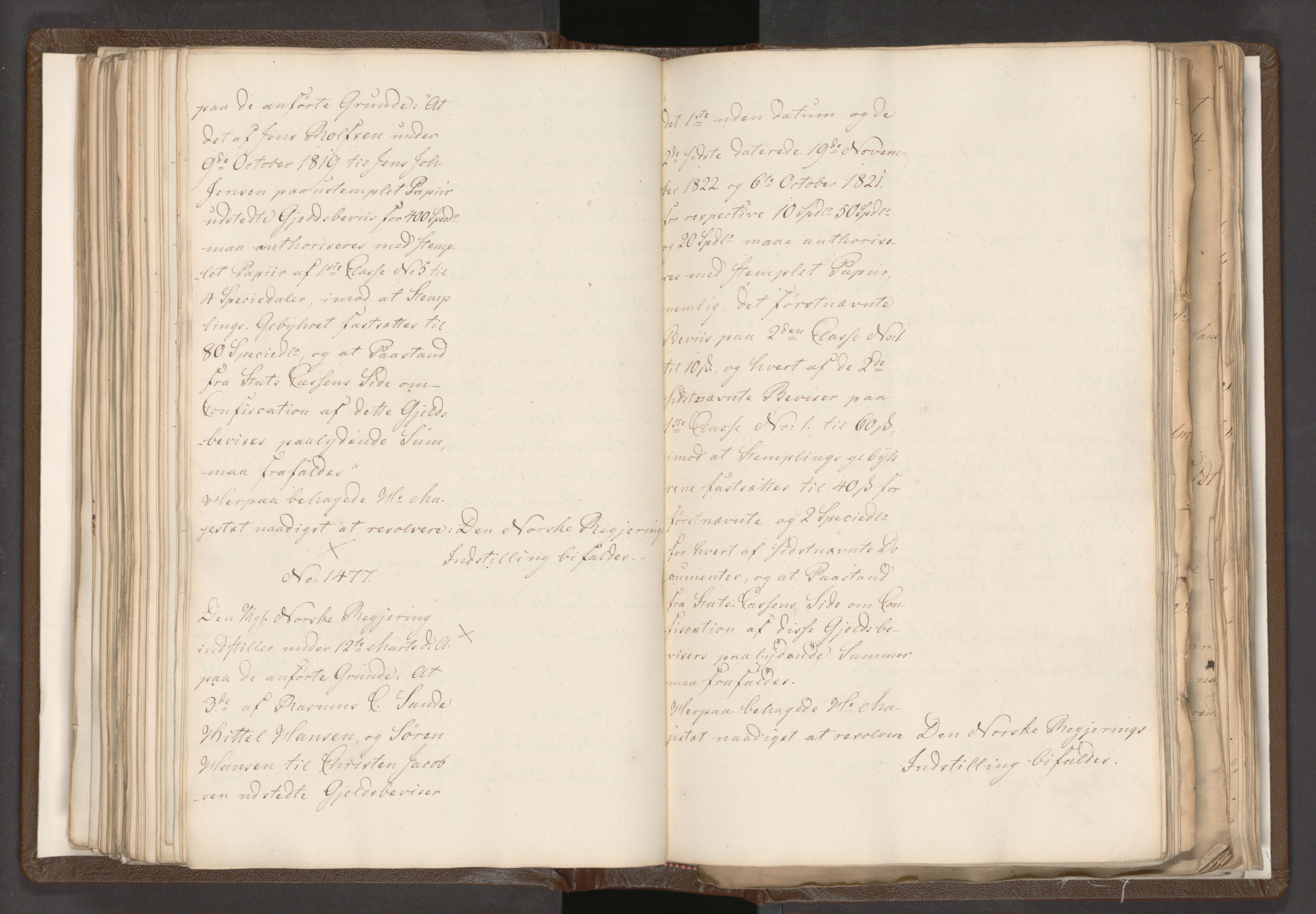 Statsrådssekretariatet, AV/RA-S-1001/A/Ab/L0018: Kgl. res. nr. 1112-1753, 1. halvår, 1824
