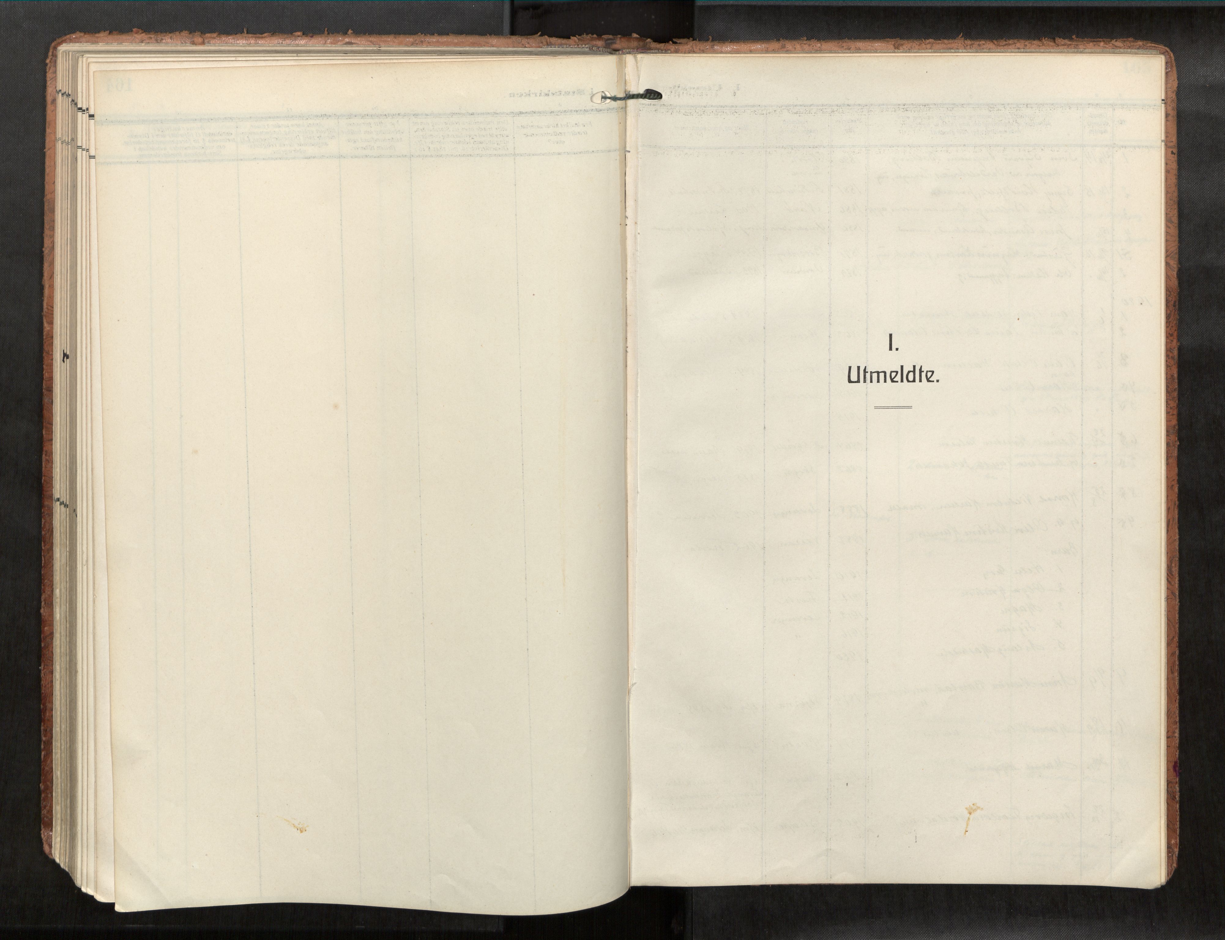 Levanger sokneprestkontor, SAT/A-1301/2/H/Haa/L0001: Parish register (official) no. 1, 1912-1932