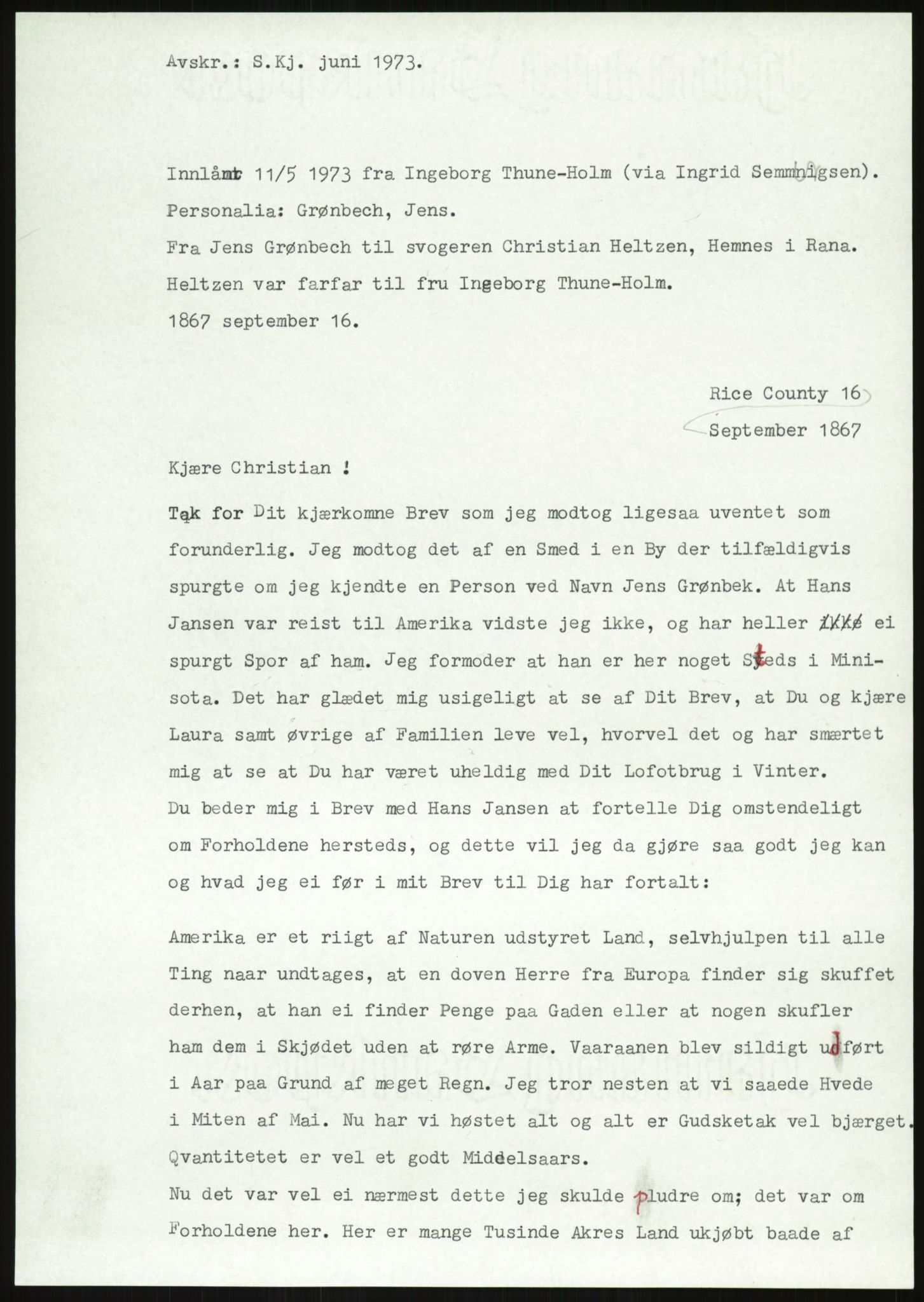 Samlinger til kildeutgivelse, Amerikabrevene, AV/RA-EA-4057/F/L0035: Innlån fra Nordland, 1838-1914, p. 255