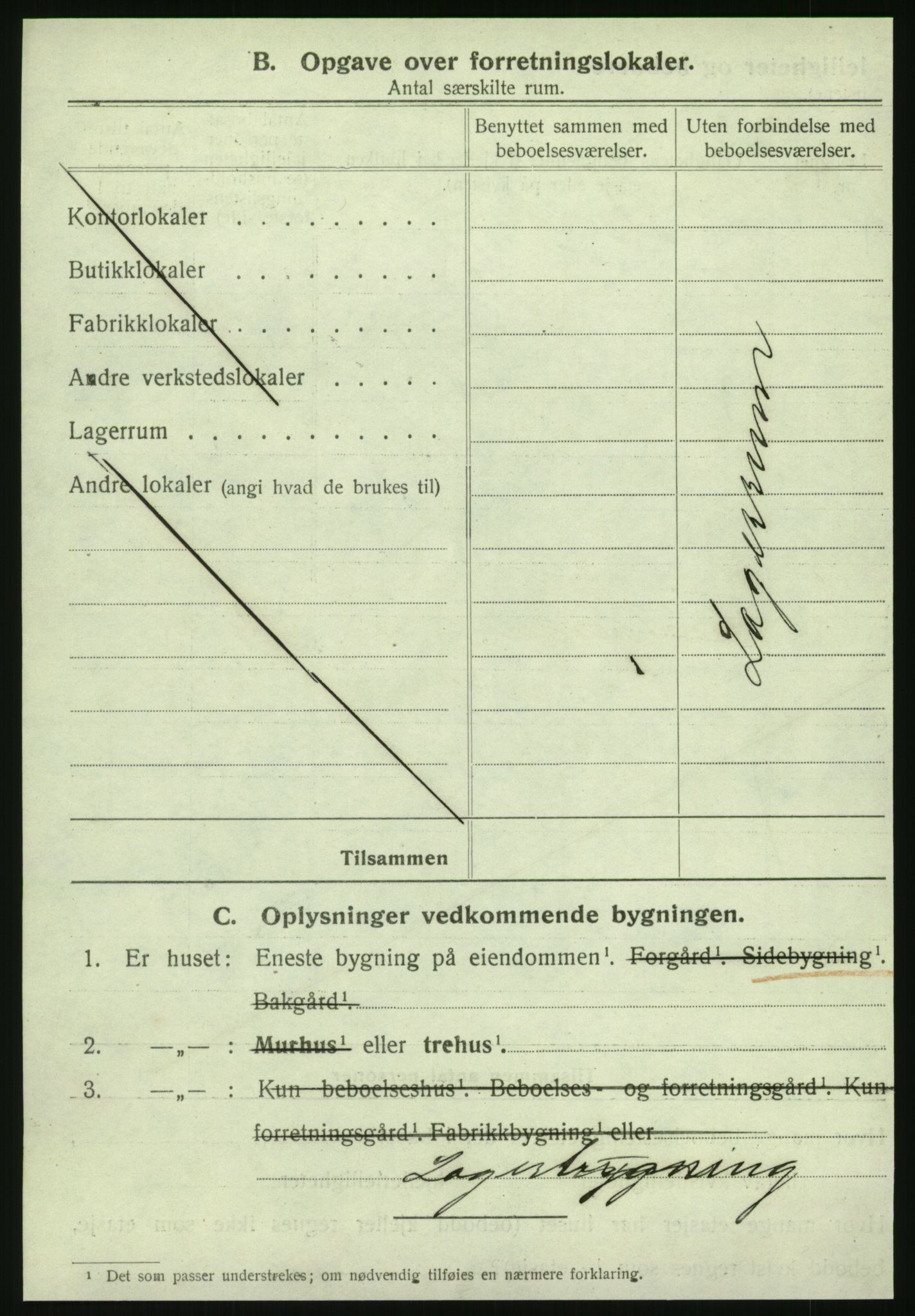 SAT, 1920 census for Kristiansund, 1920, p. 216