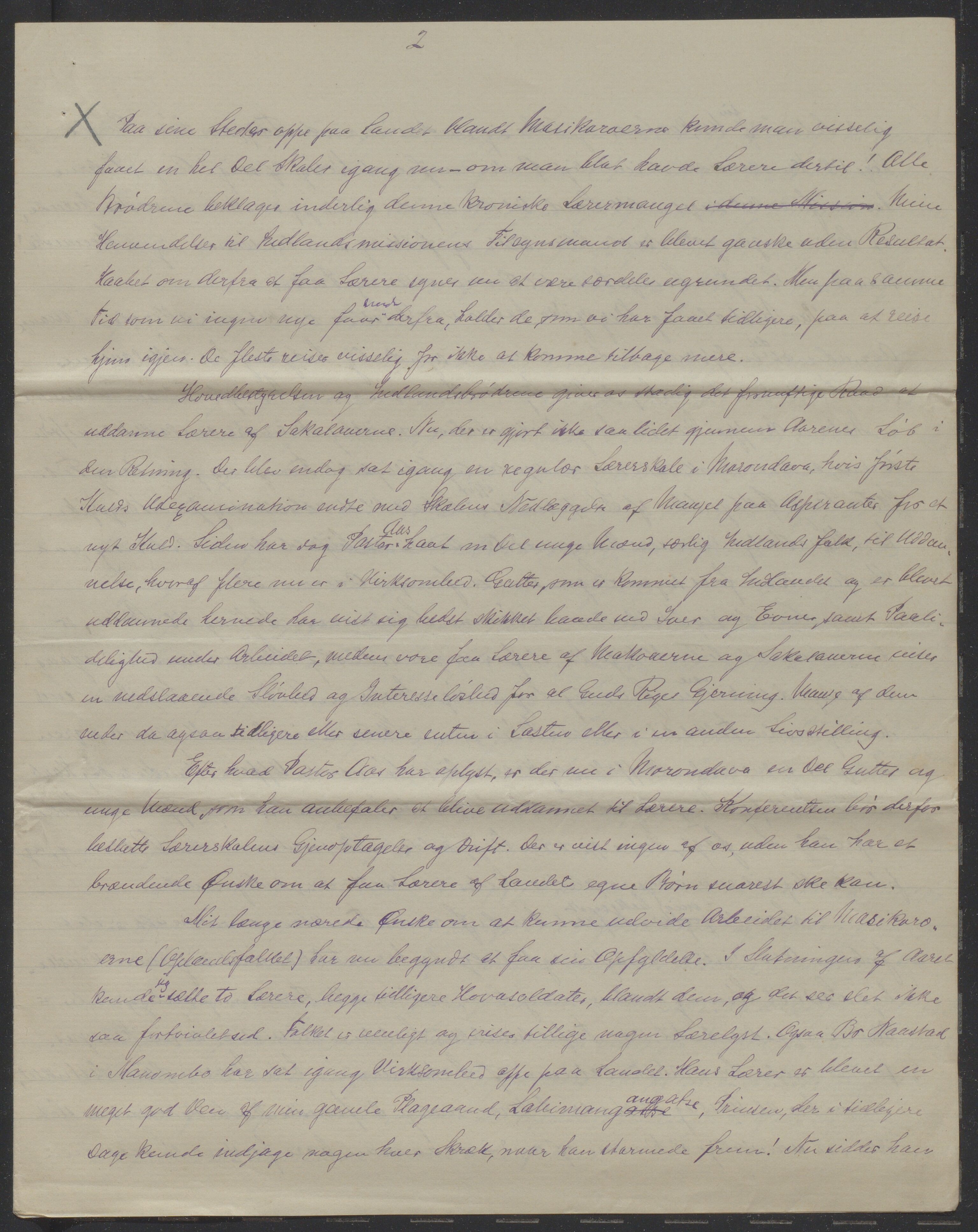 Det Norske Misjonsselskap - hovedadministrasjonen, VID/MA-A-1045/D/Da/Daa/L0043/0005: Konferansereferat og årsberetninger / Konferansereferat fra Vest-Madagaskar., 1899